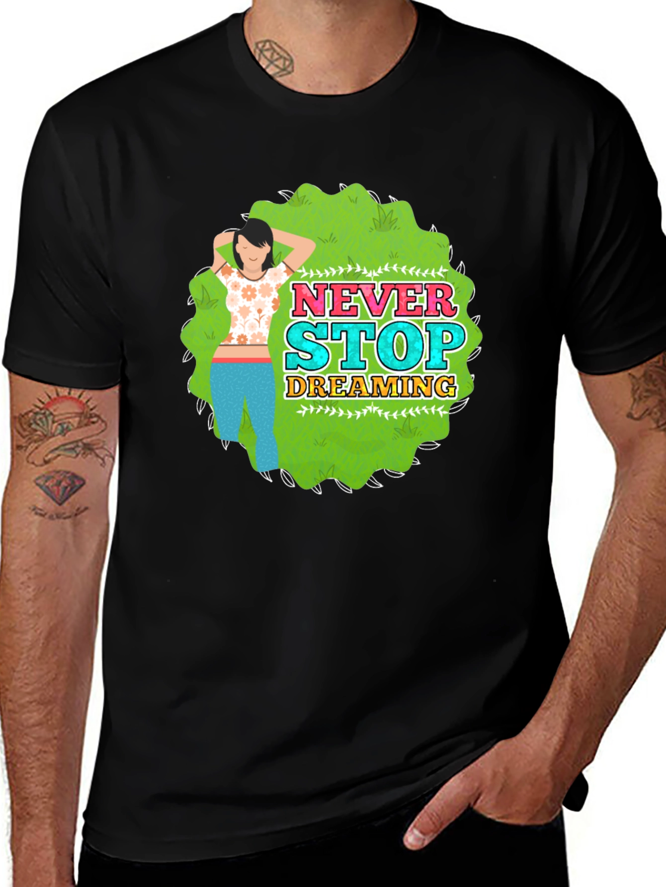 Never Stop Dreaming Graphic Tee