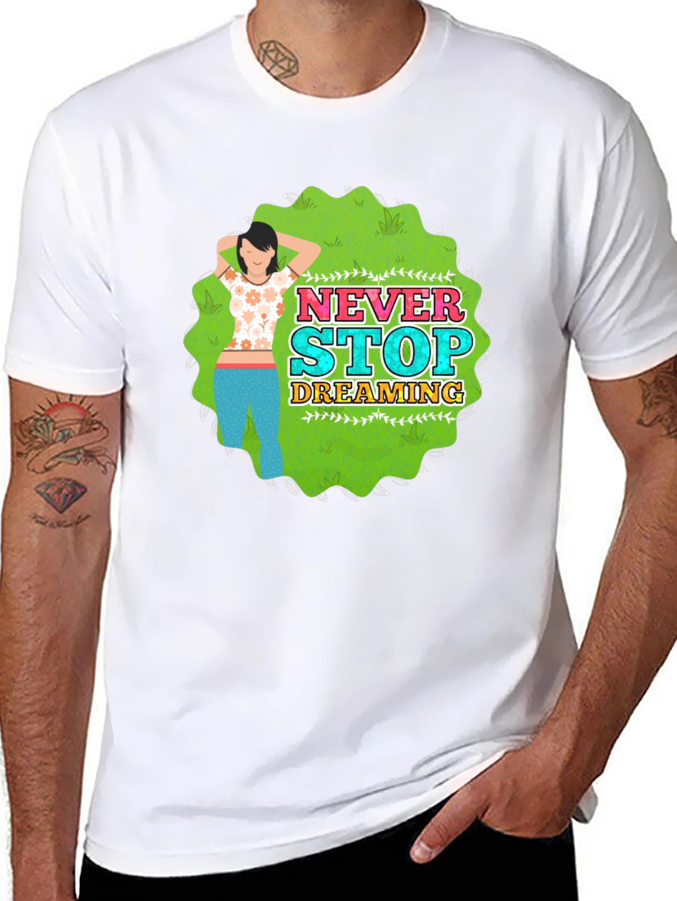 Never Stop Dreaming Graphic Tee
