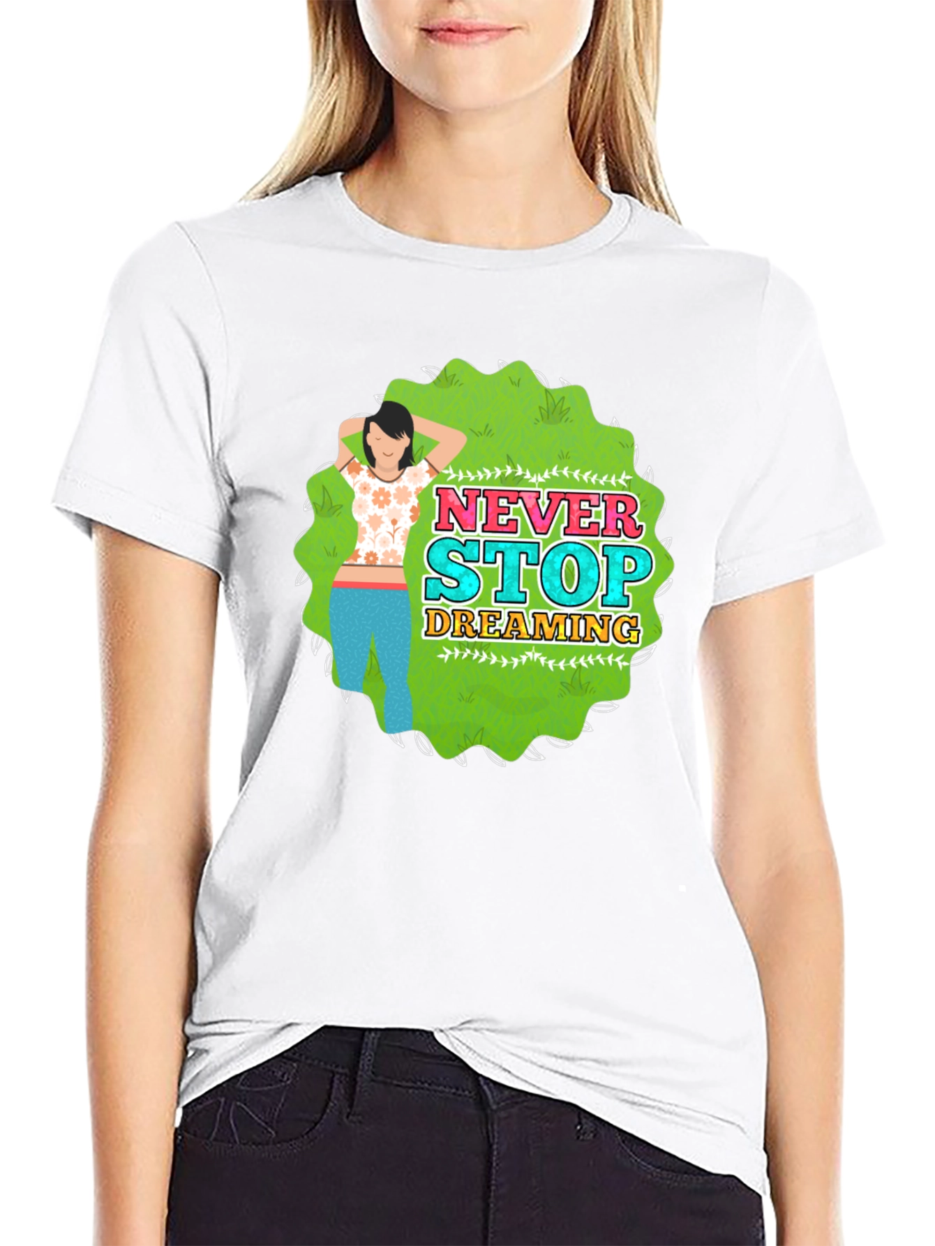 Never Stop Dreaming Graphic Tee