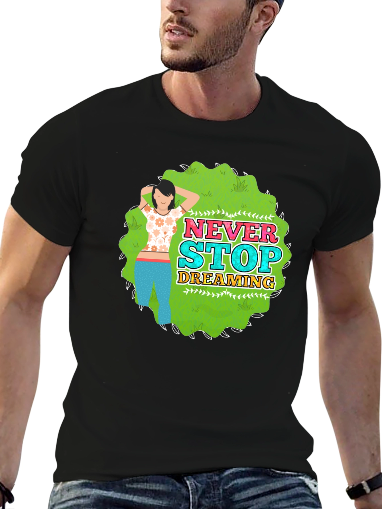 Never Stop Dreaming Graphic Tee