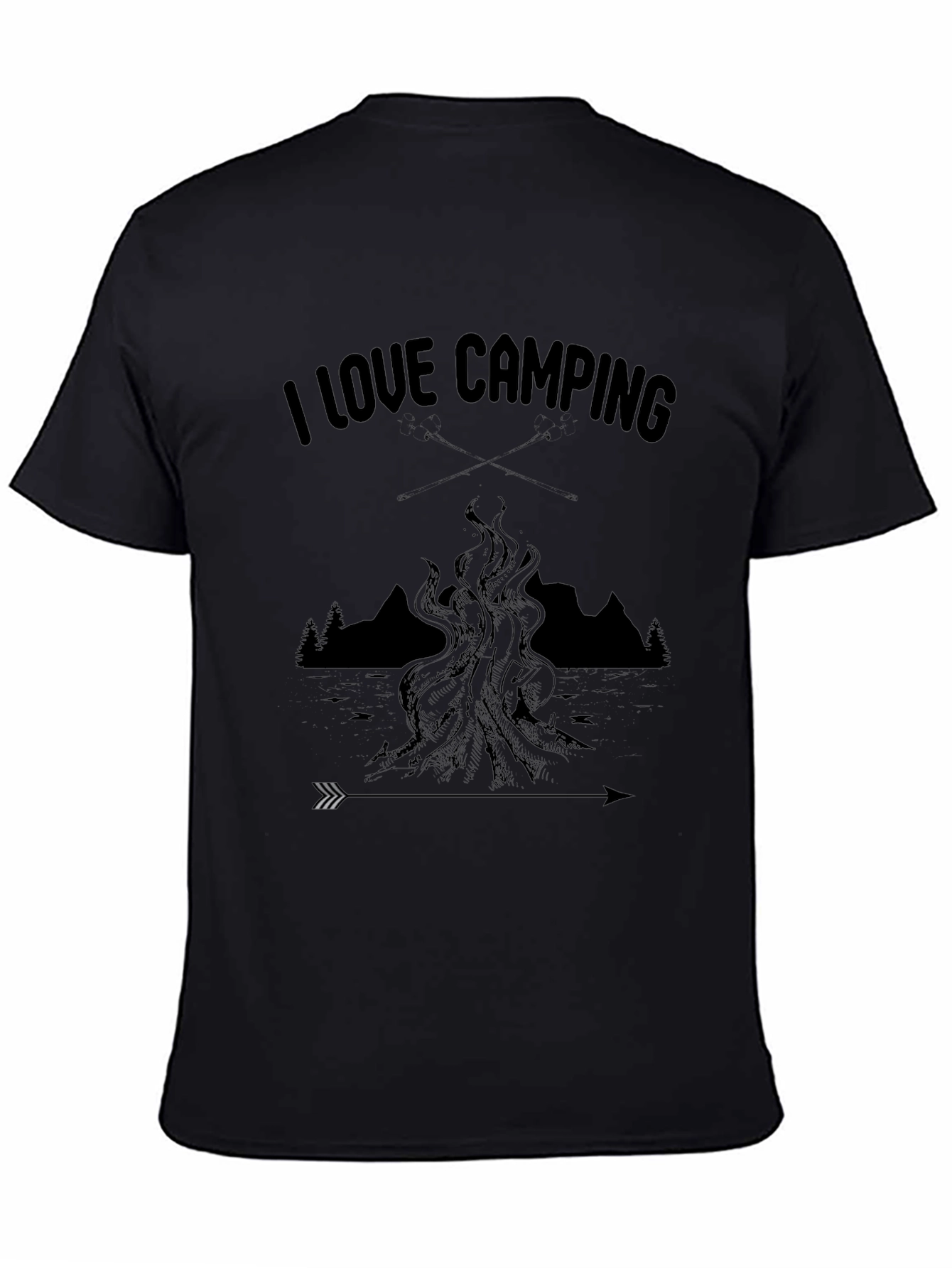 I Love Camping Graphic Tee