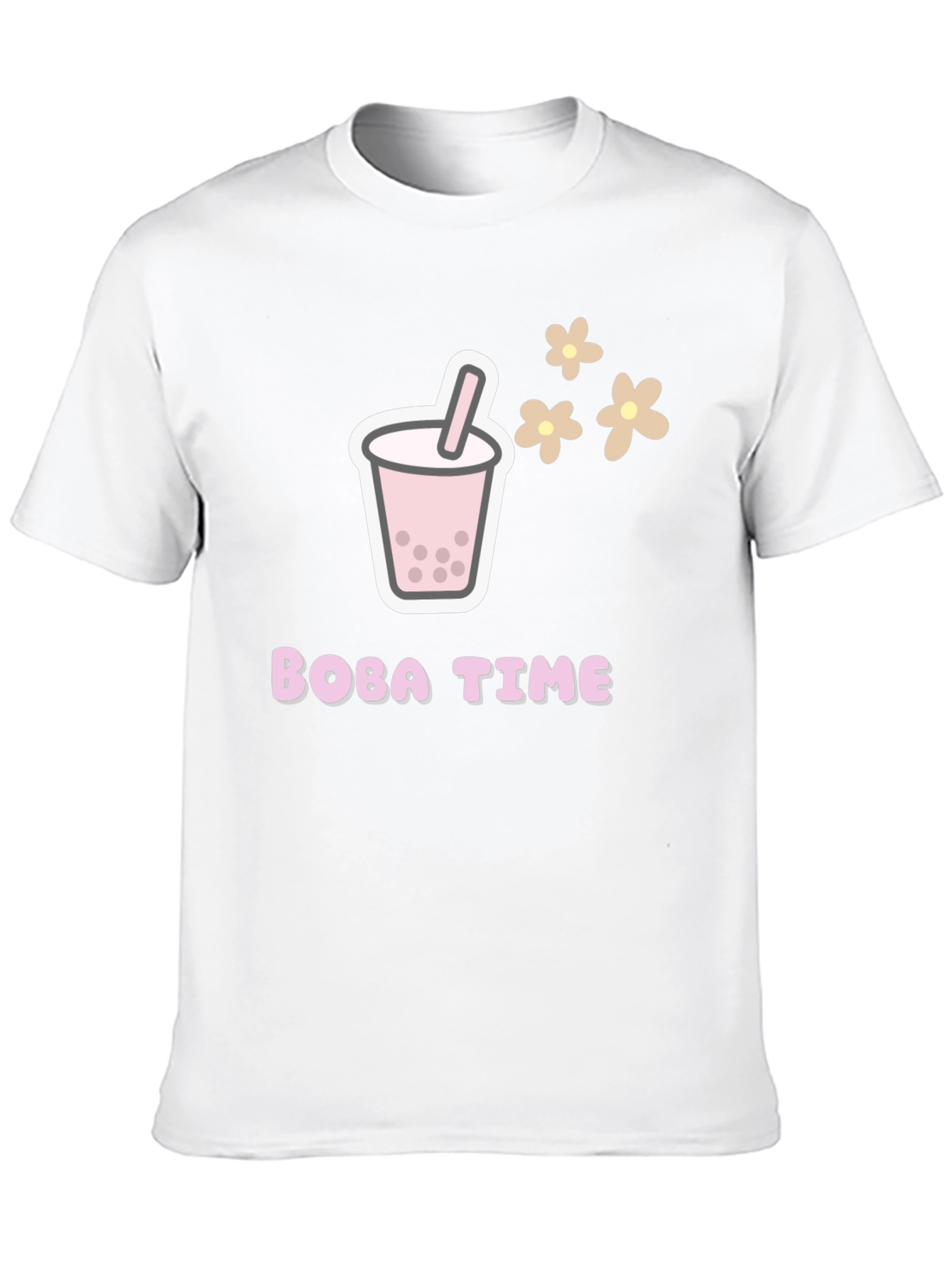 Boba Time Black T-Shirt - Graphic Tee