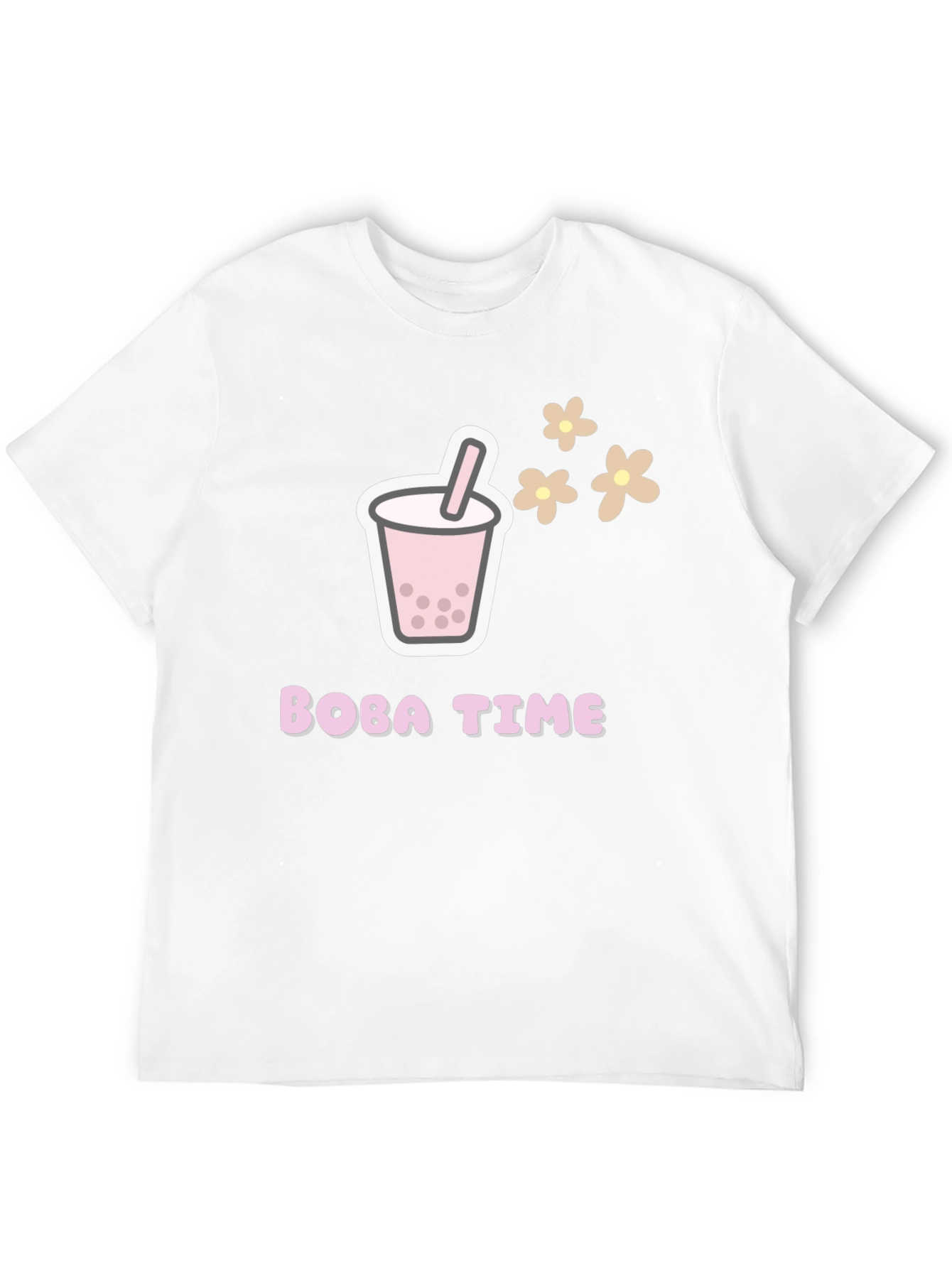 Boba Time Black T-Shirt - Graphic Tee