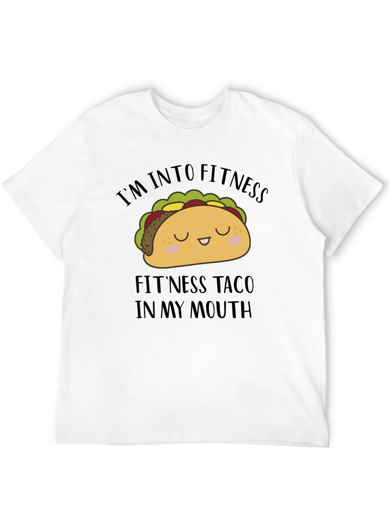 Im Into Fitness Taco Graphic Tee