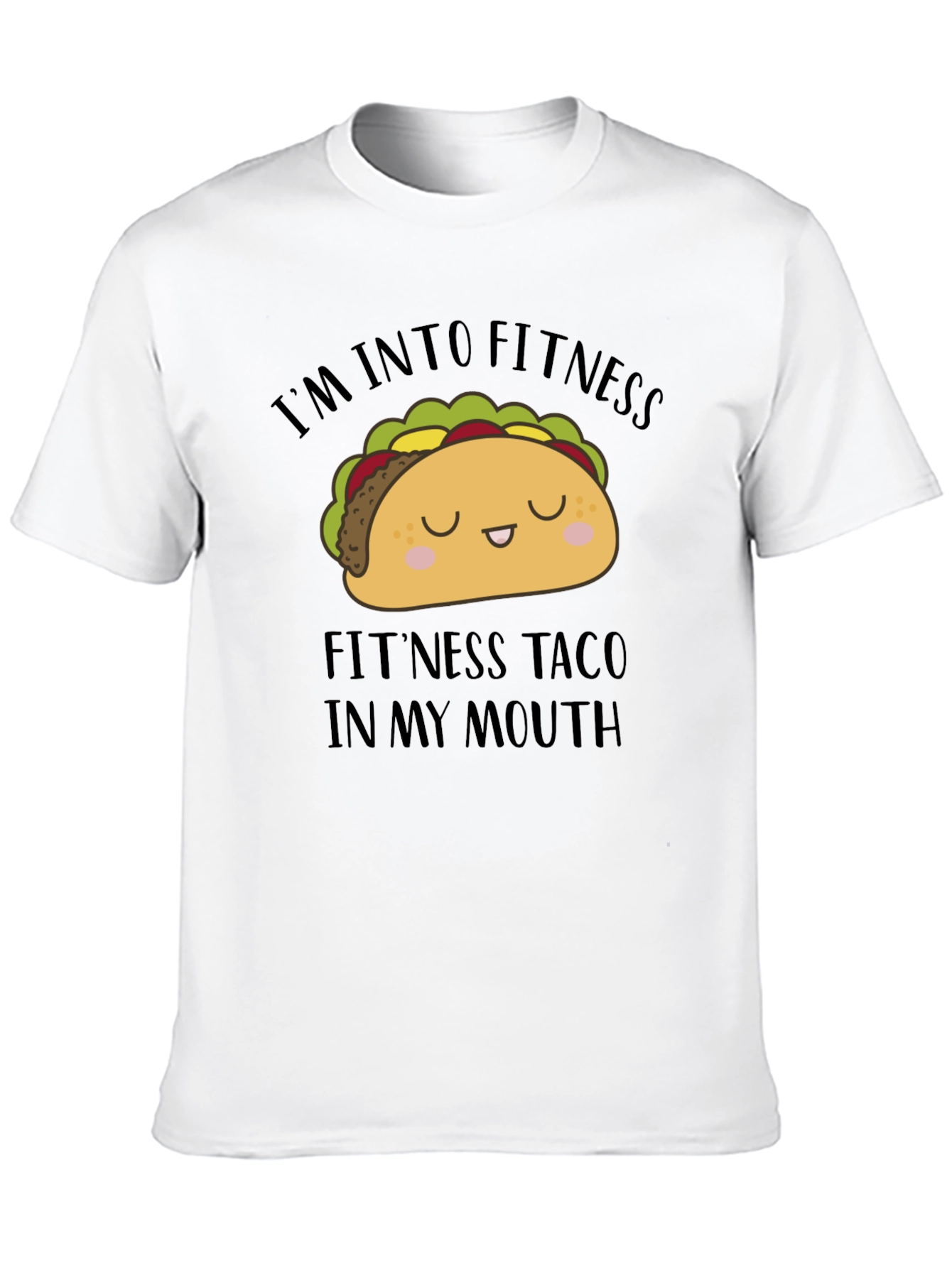 Im Into Fitness Taco Graphic Tee