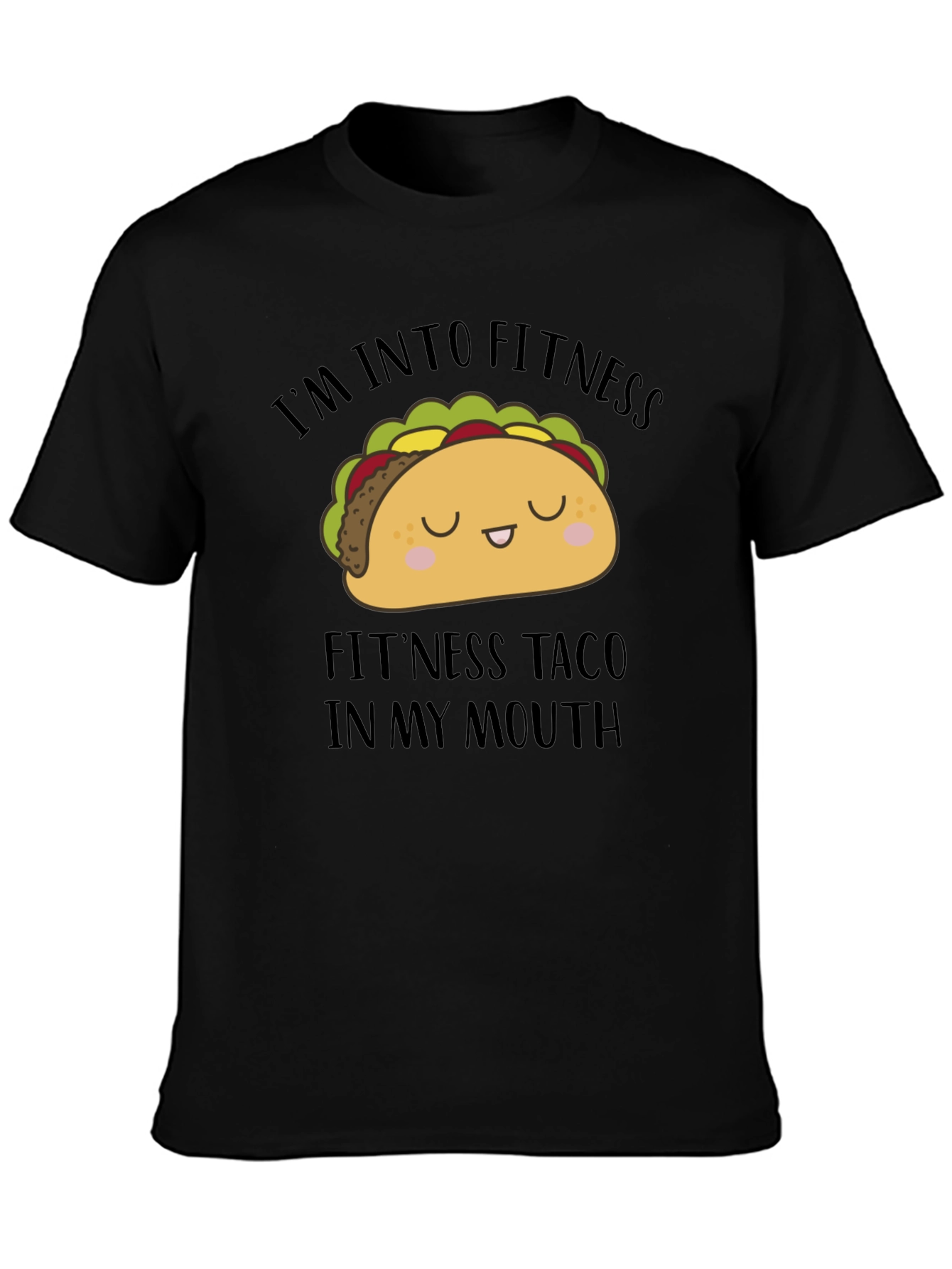 Im Into Fitness Taco Graphic Tee
