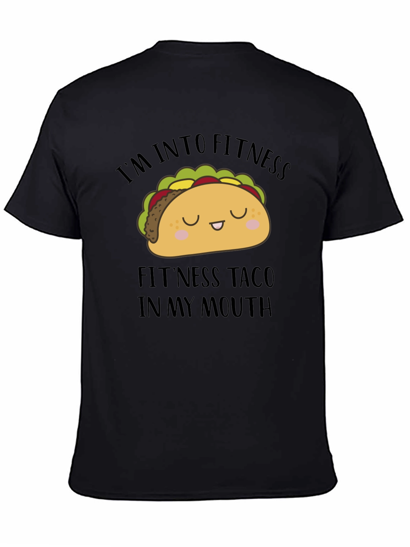 Im Into Fitness Taco Graphic Tee
