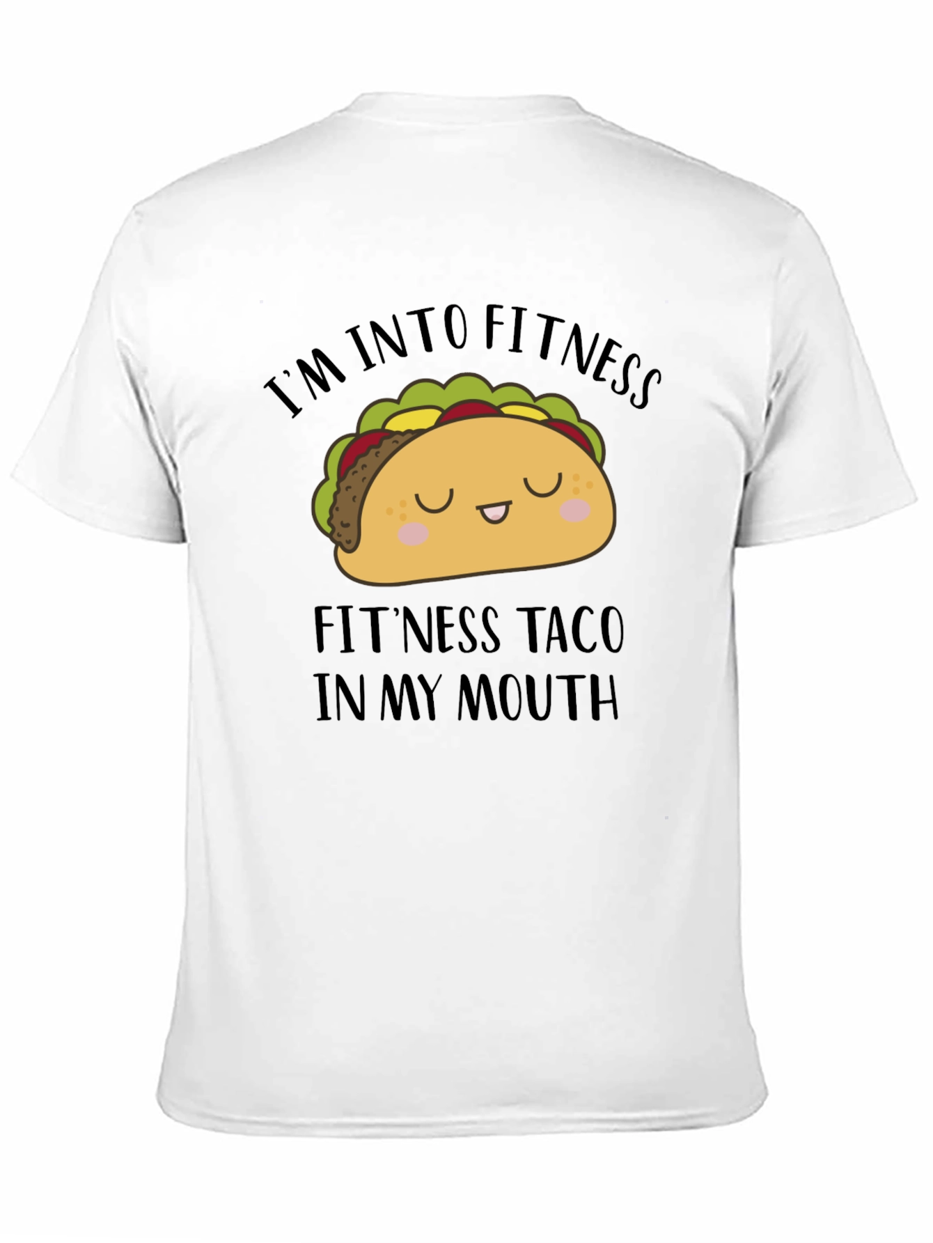 Im Into Fitness Taco Graphic Tee