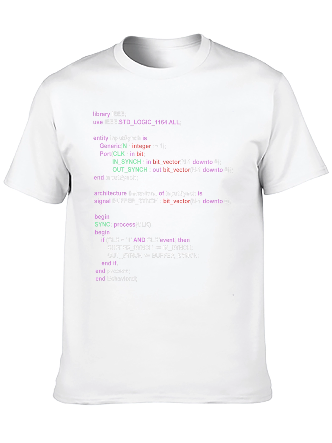 Code Script Graphic T-Shirt