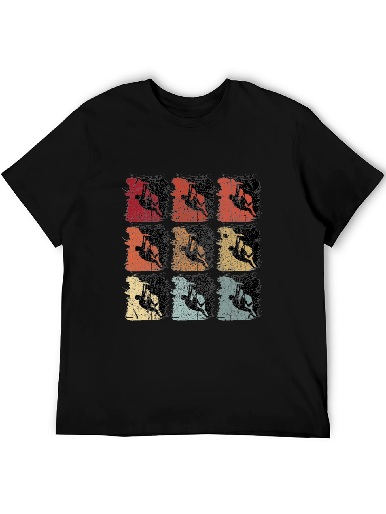 Retro Rock Climbing T-Shirt