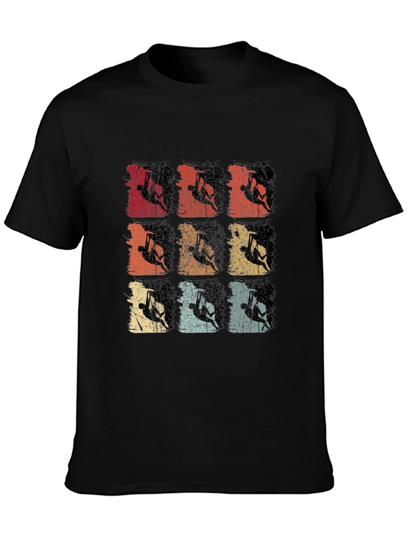 Retro Rock Climbing T-Shirt
