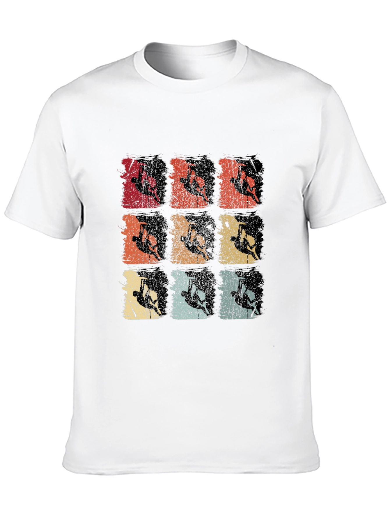 Retro Rock Climbing T-Shirt