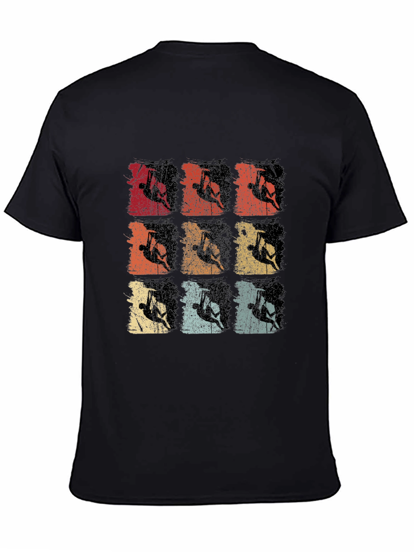Retro Rock Climbing T-Shirt
