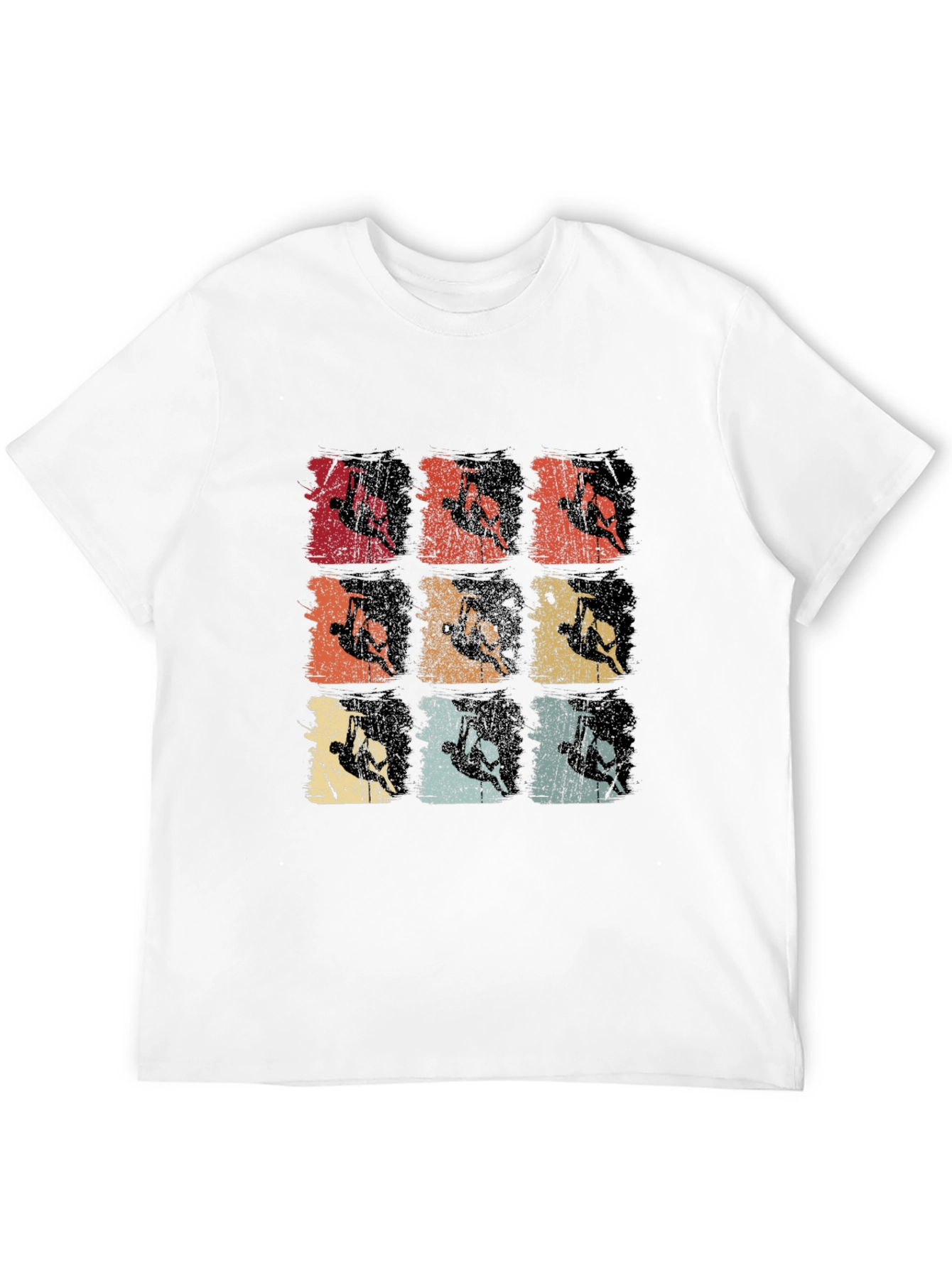 Retro Rock Climbing T-Shirt