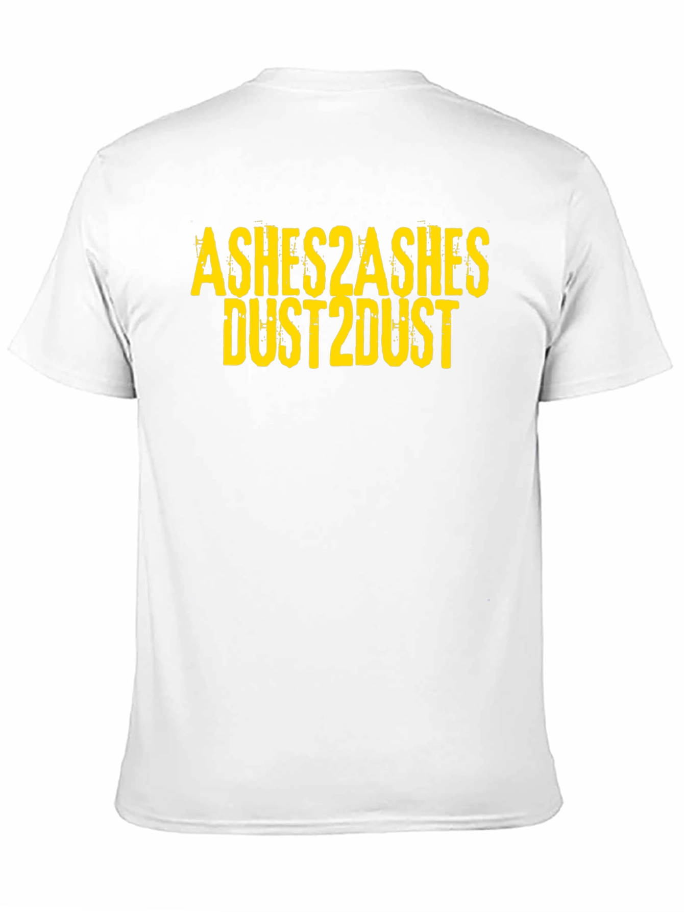 Ashes2Ashes Dust2Dust Graphic Black T-Shirt