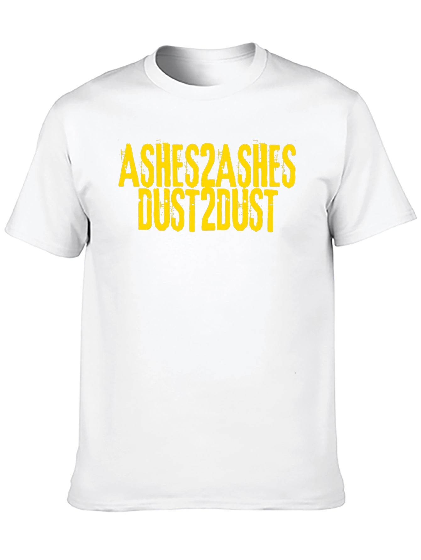 Ashes2Ashes Dust2Dust Graphic Black T-Shirt