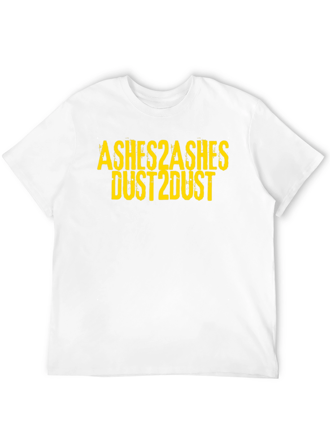 Ashes2Ashes Dust2Dust Graphic Black T-Shirt
