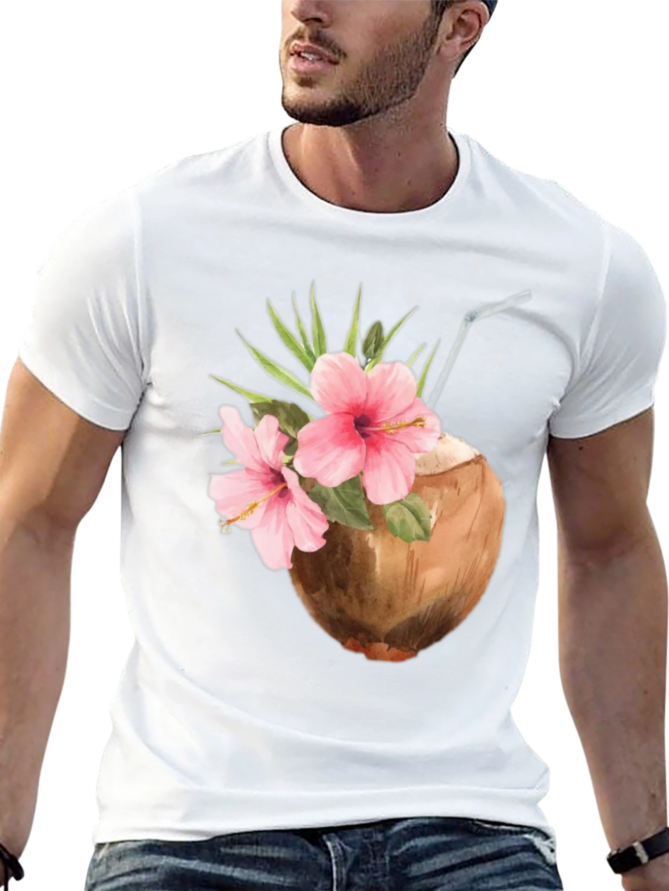 Coconut Drink Graphic Tee