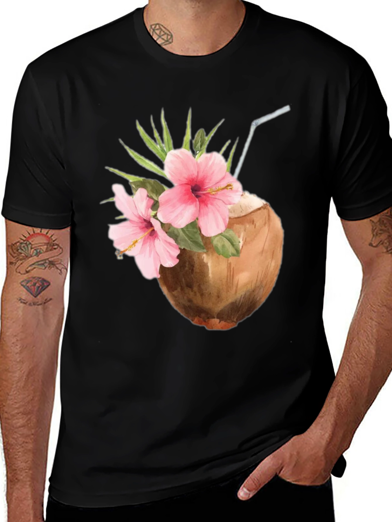 Coconut Drink Graphic Tee