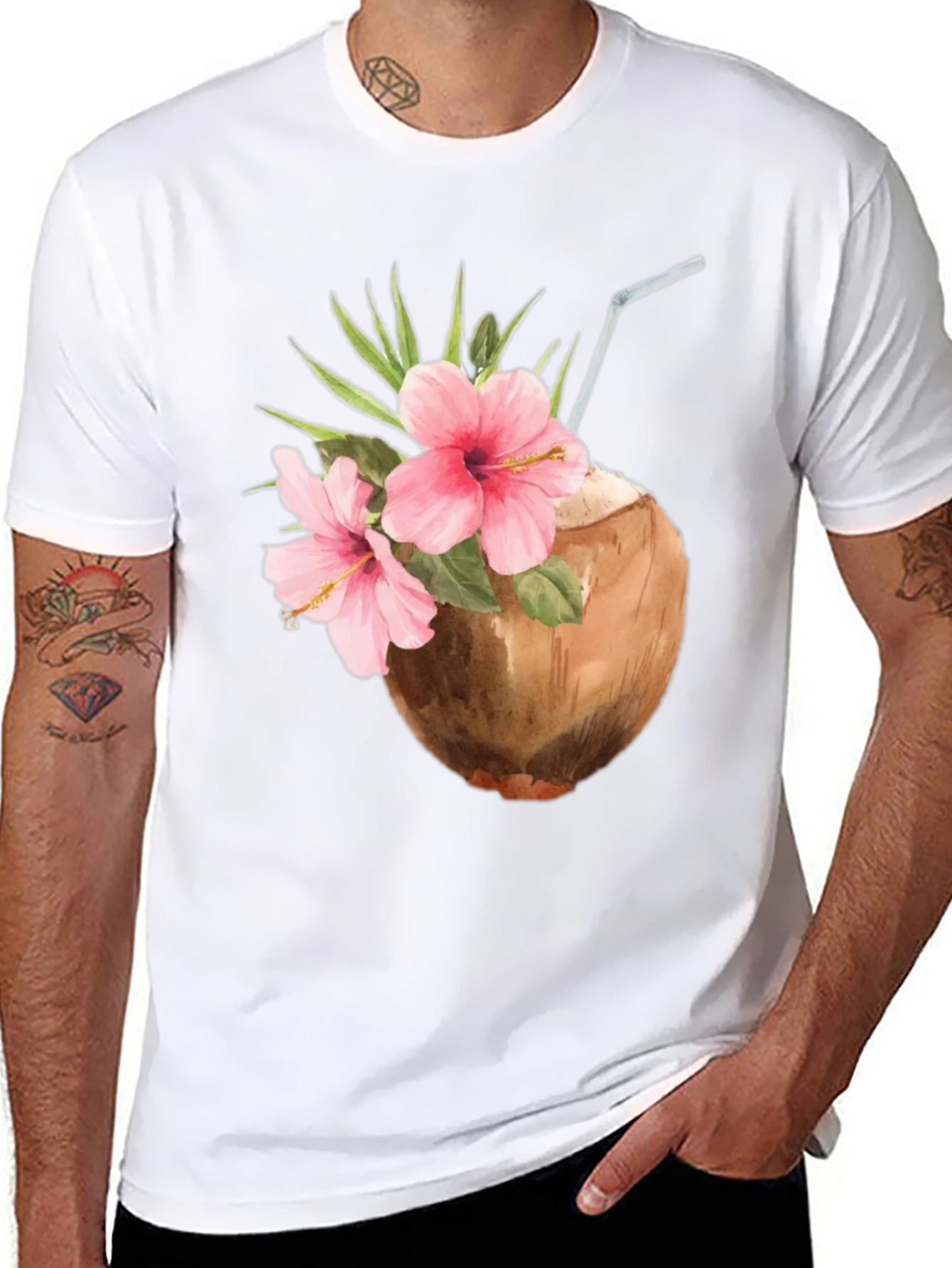 Coconut Drink Graphic Tee
