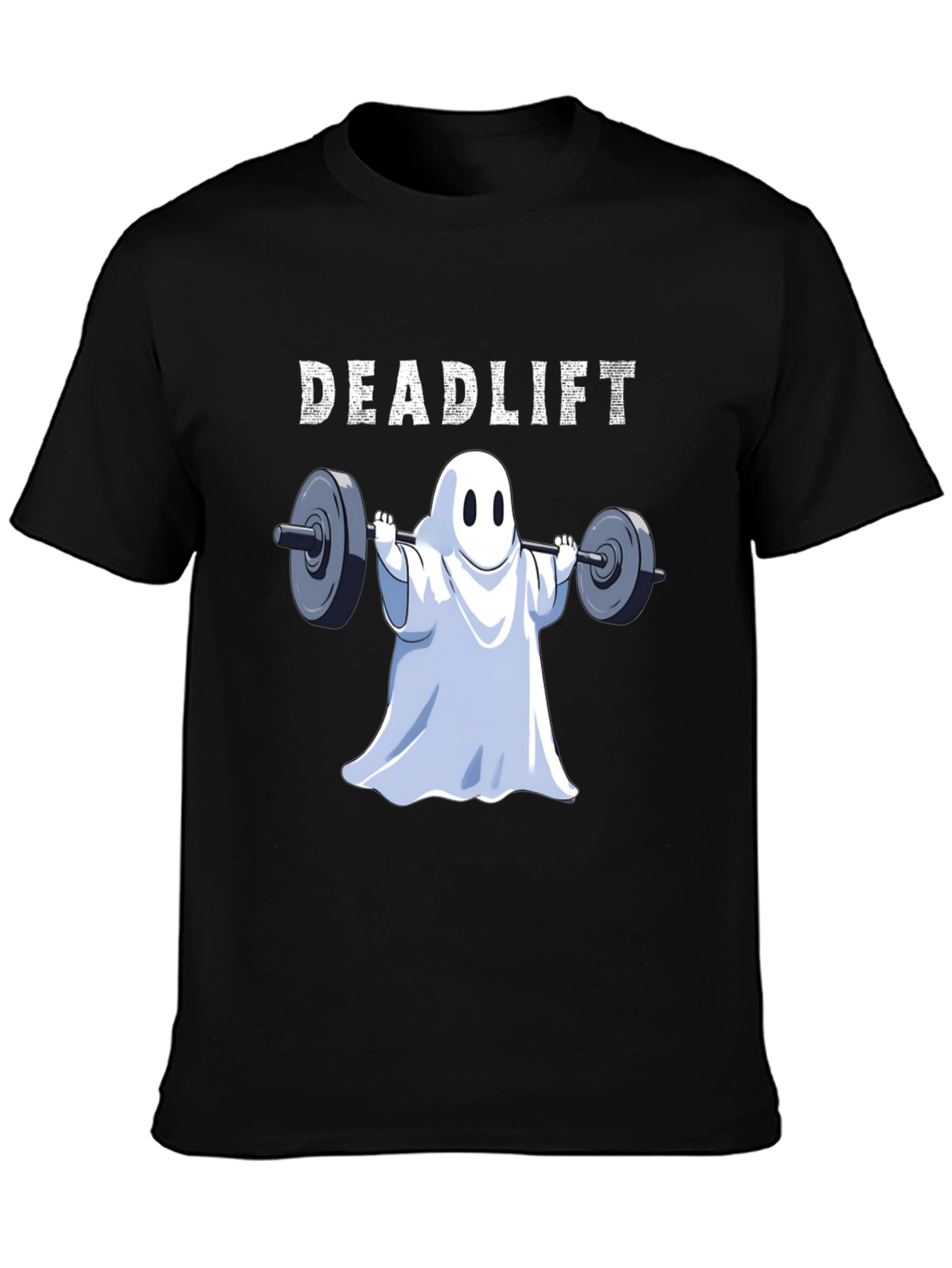 Deadlift Ghost T-Shirt - Halloween Gym Apparel