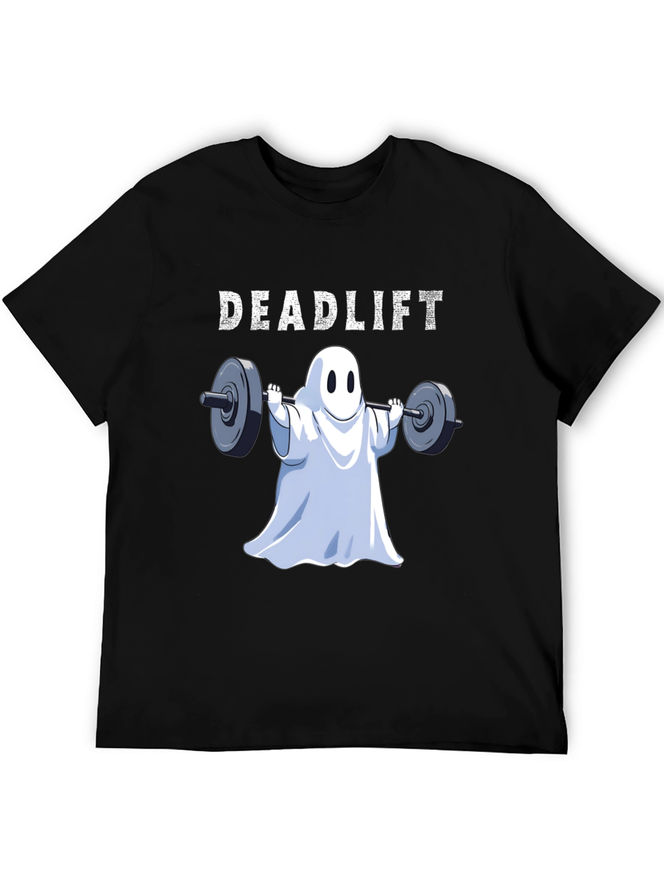 Deadlift Ghost T-Shirt - Halloween Gym Apparel