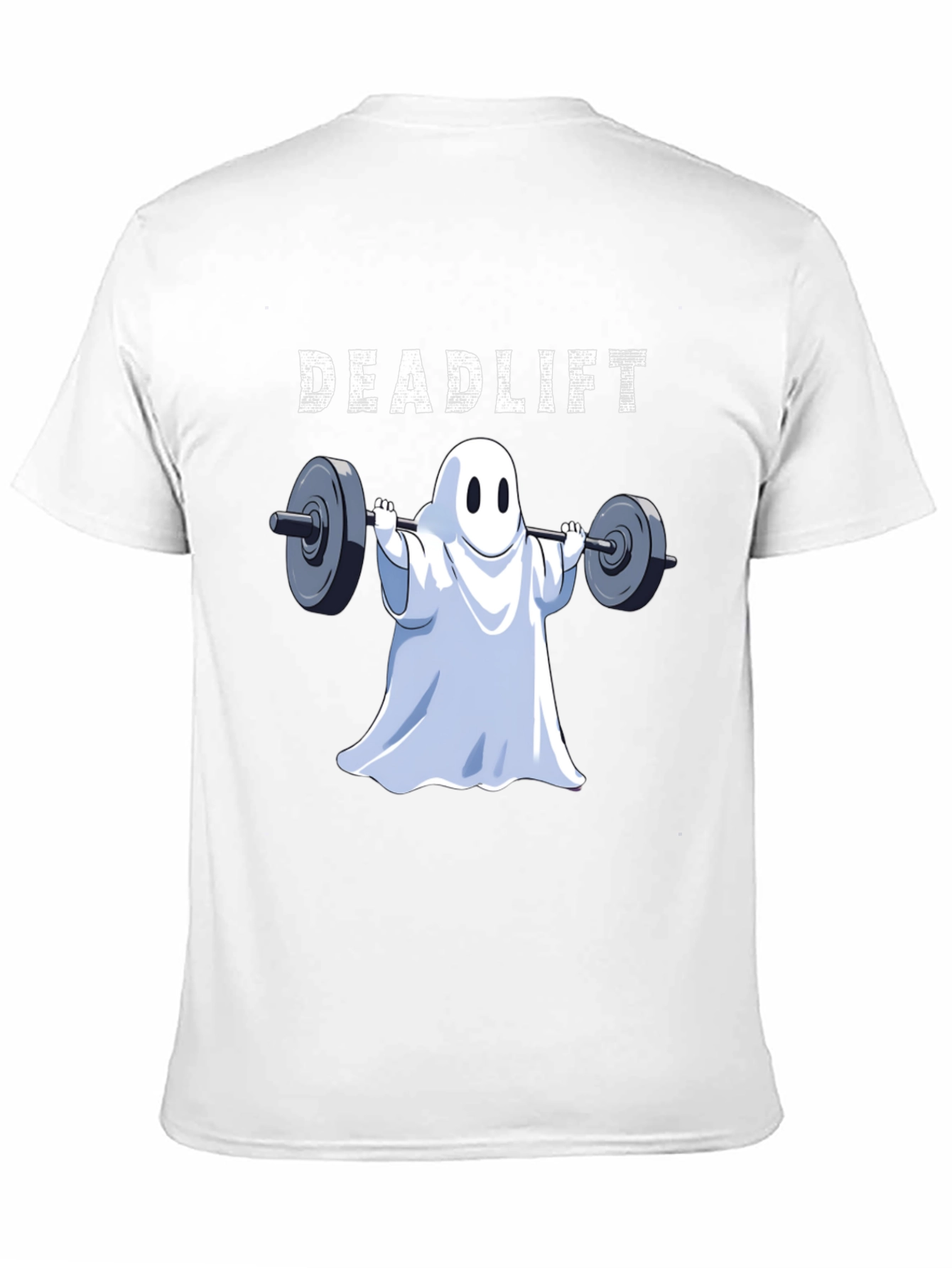 Deadlift Ghost T-Shirt - Halloween Gym Apparel