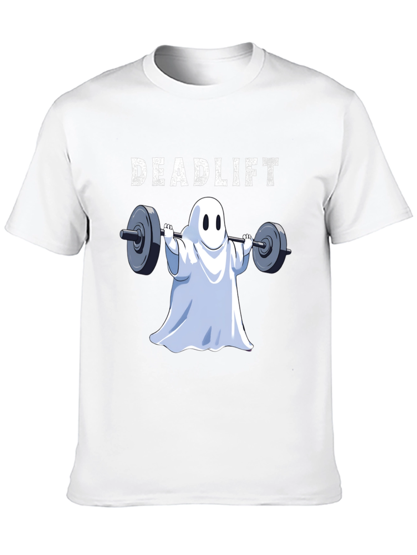 Deadlift Ghost T-Shirt - Halloween Gym Apparel