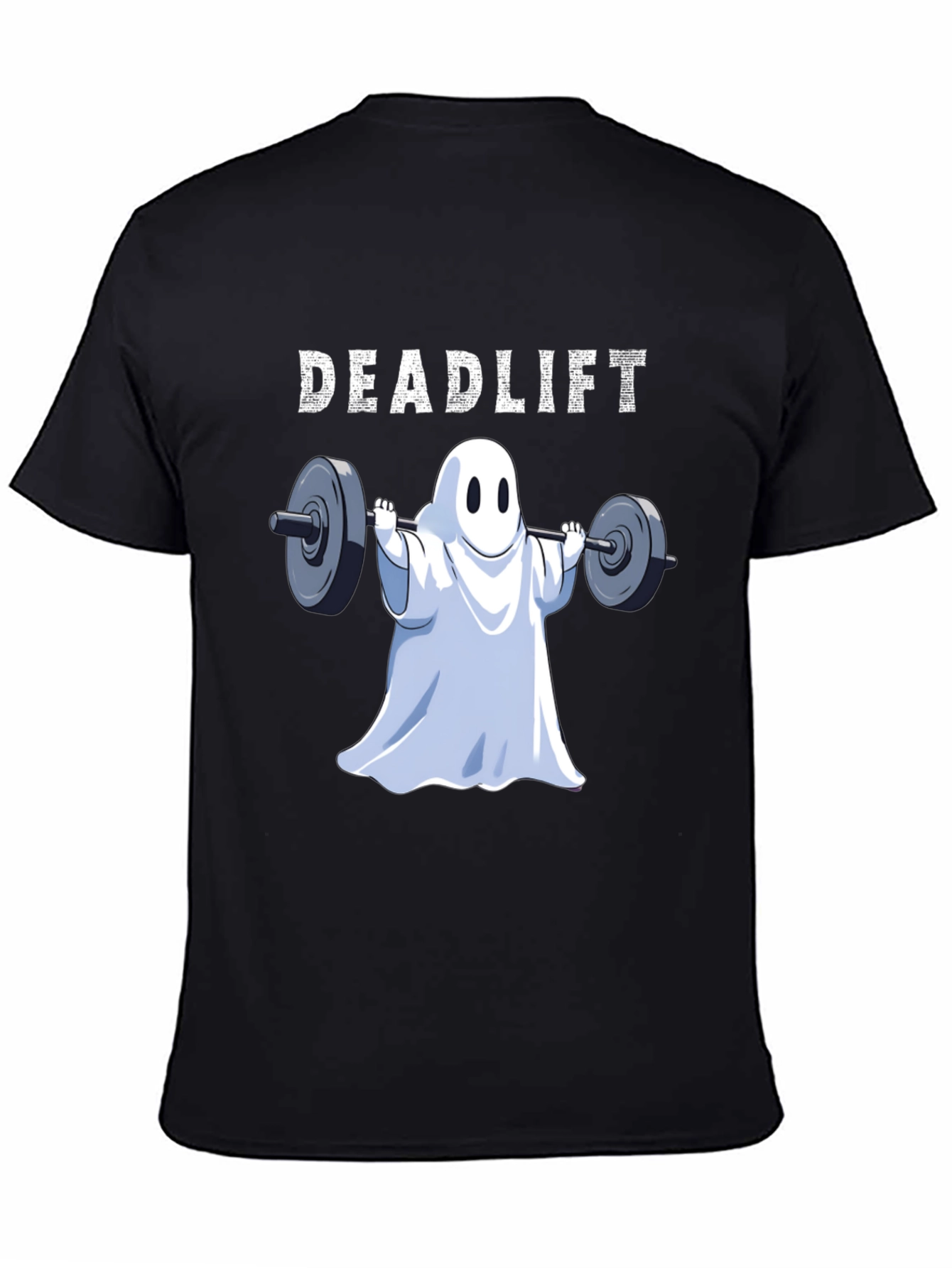 Deadlift Ghost T-Shirt - Halloween Gym Apparel