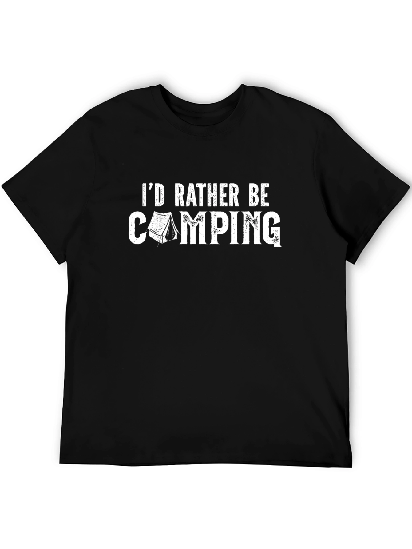 Id Rather Be Camping Graphic T-Shirt