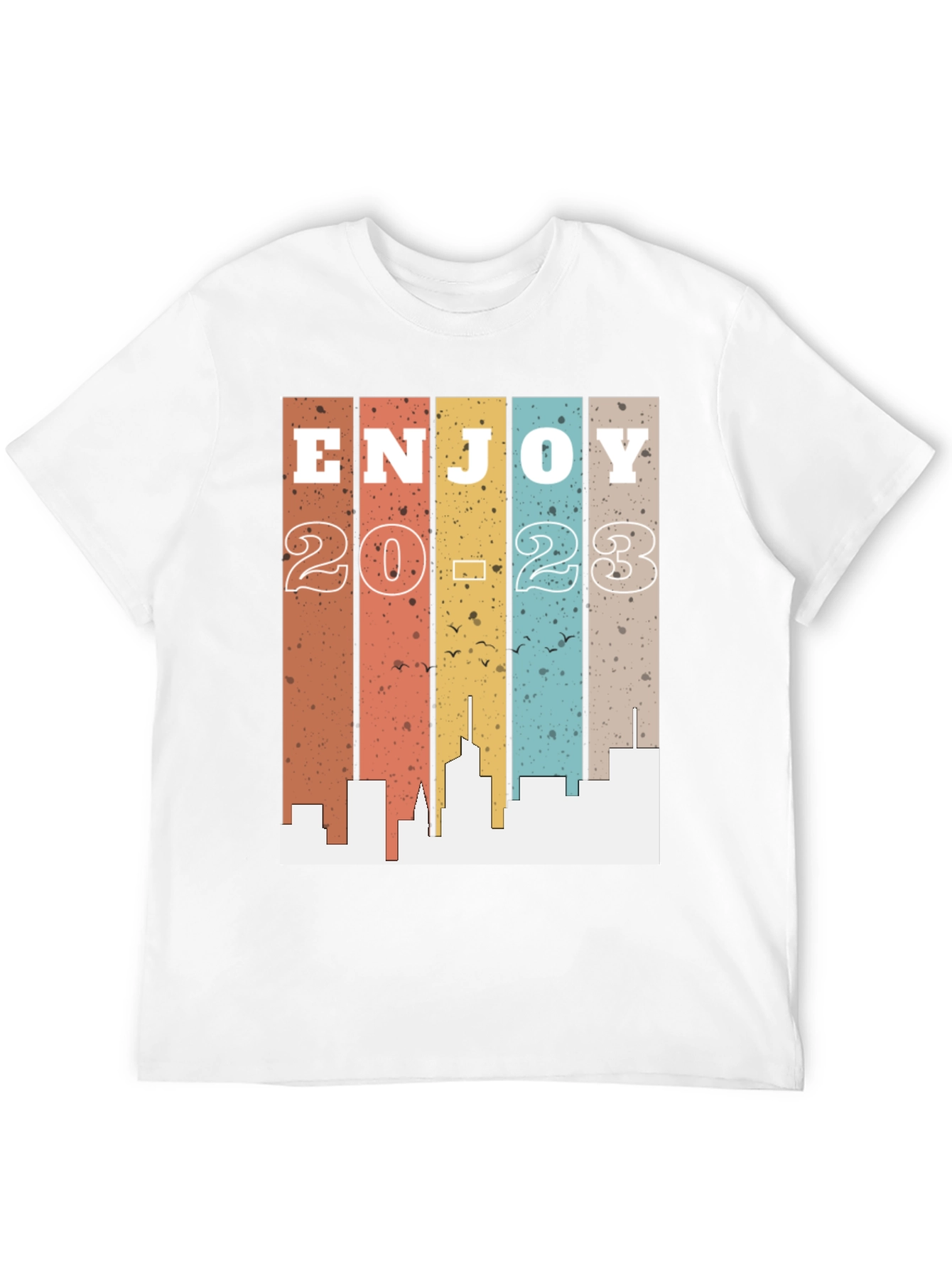 Enjoy 2023 Graphic Tee - Retro Style