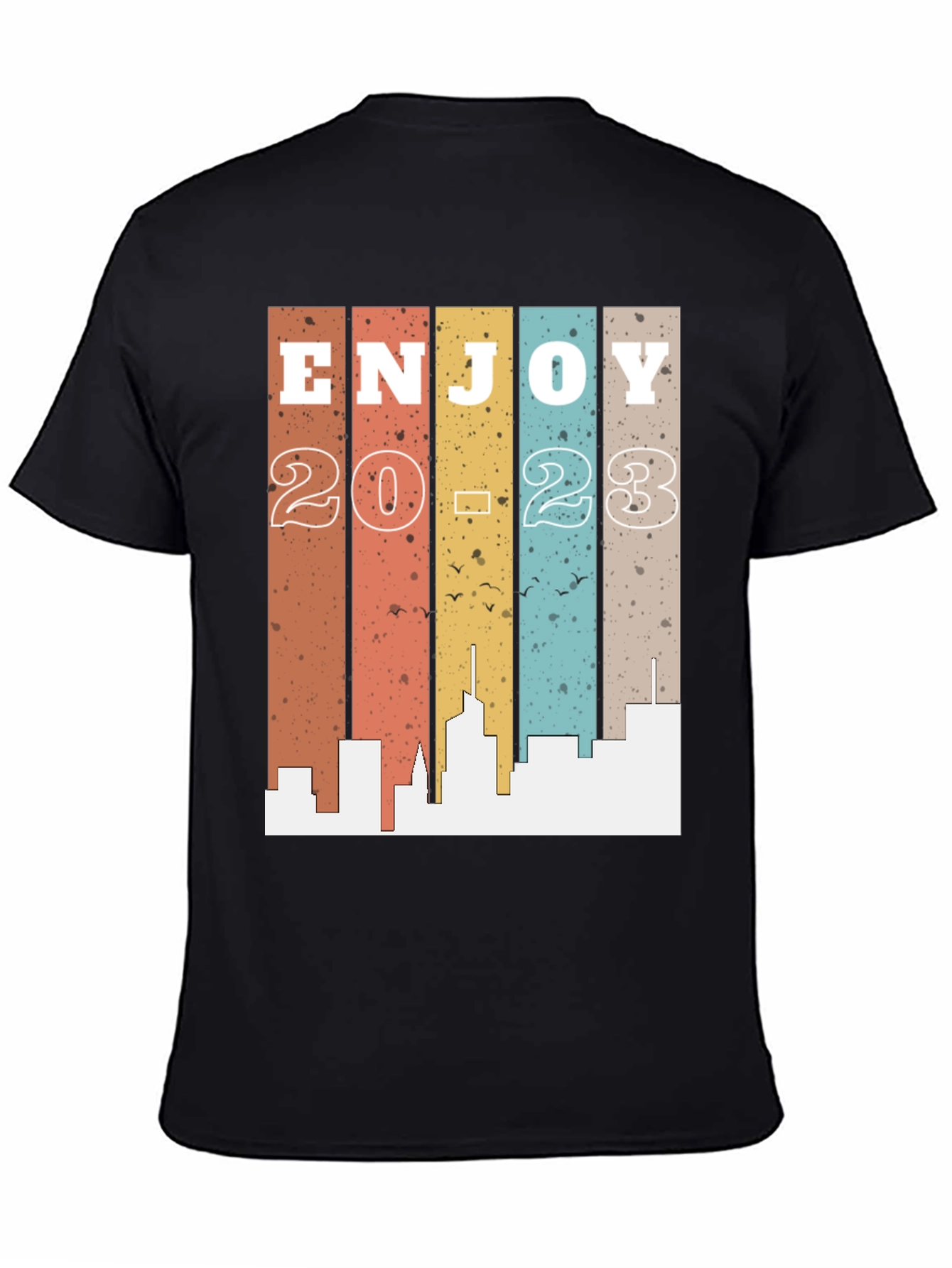 Enjoy 2023 Graphic Tee - Retro Style