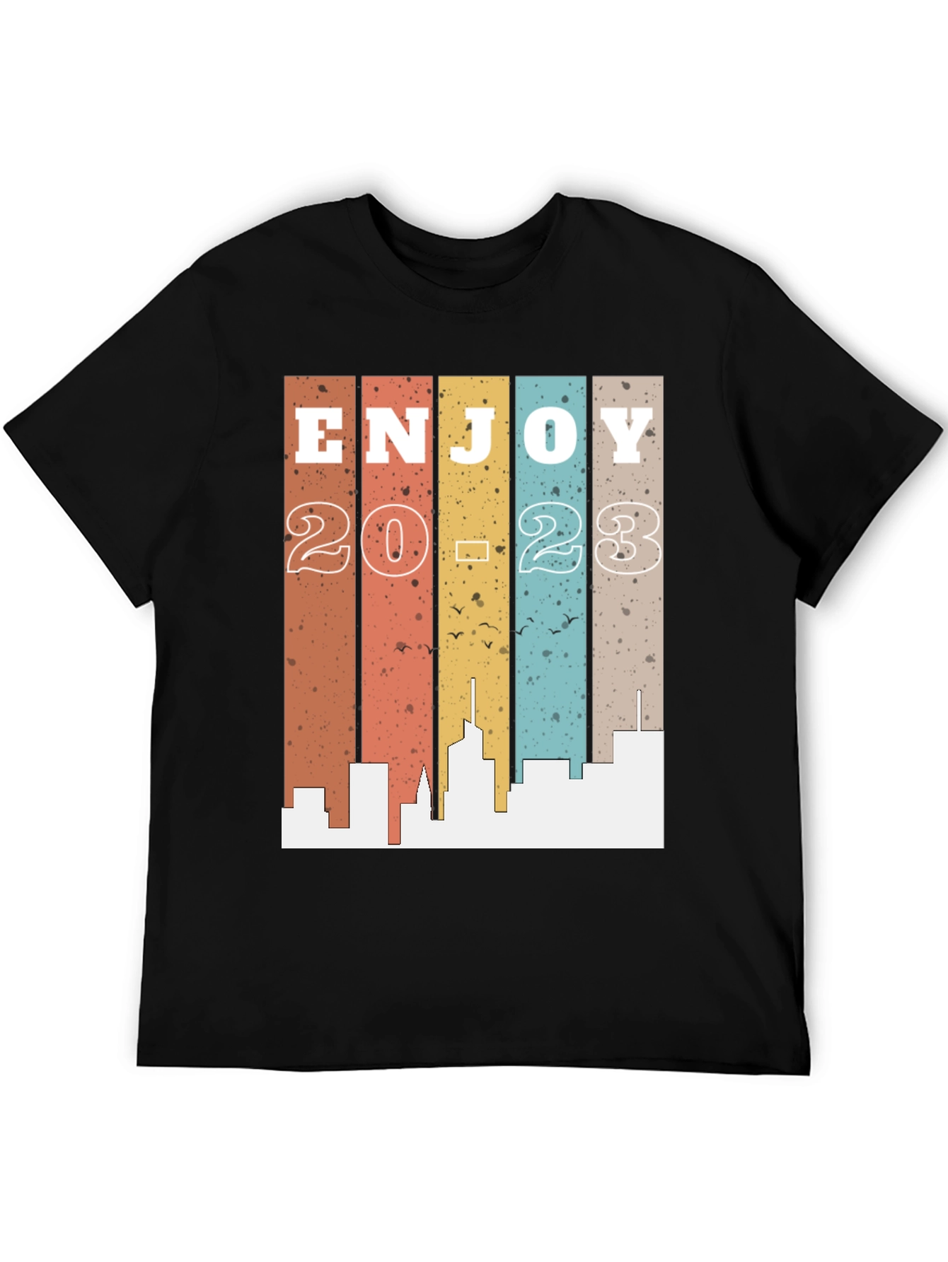 Enjoy 2023 Graphic Tee - Retro Style