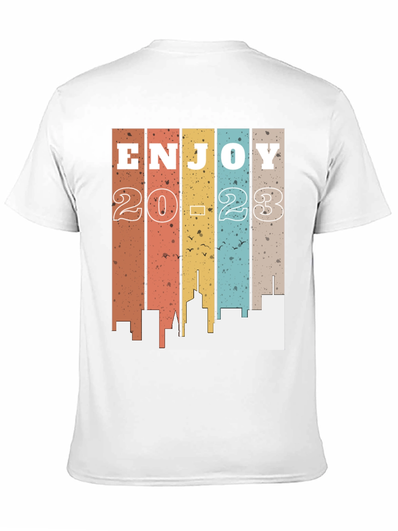 Enjoy 2023 Graphic Tee - Retro Style