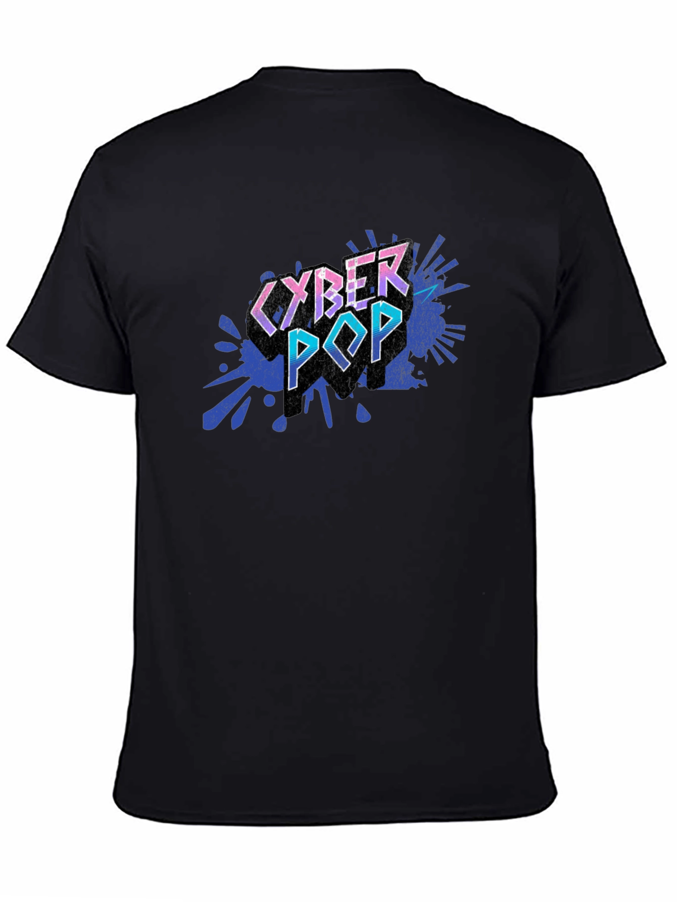 Cyber Pop Graphic Tee - Retro Style