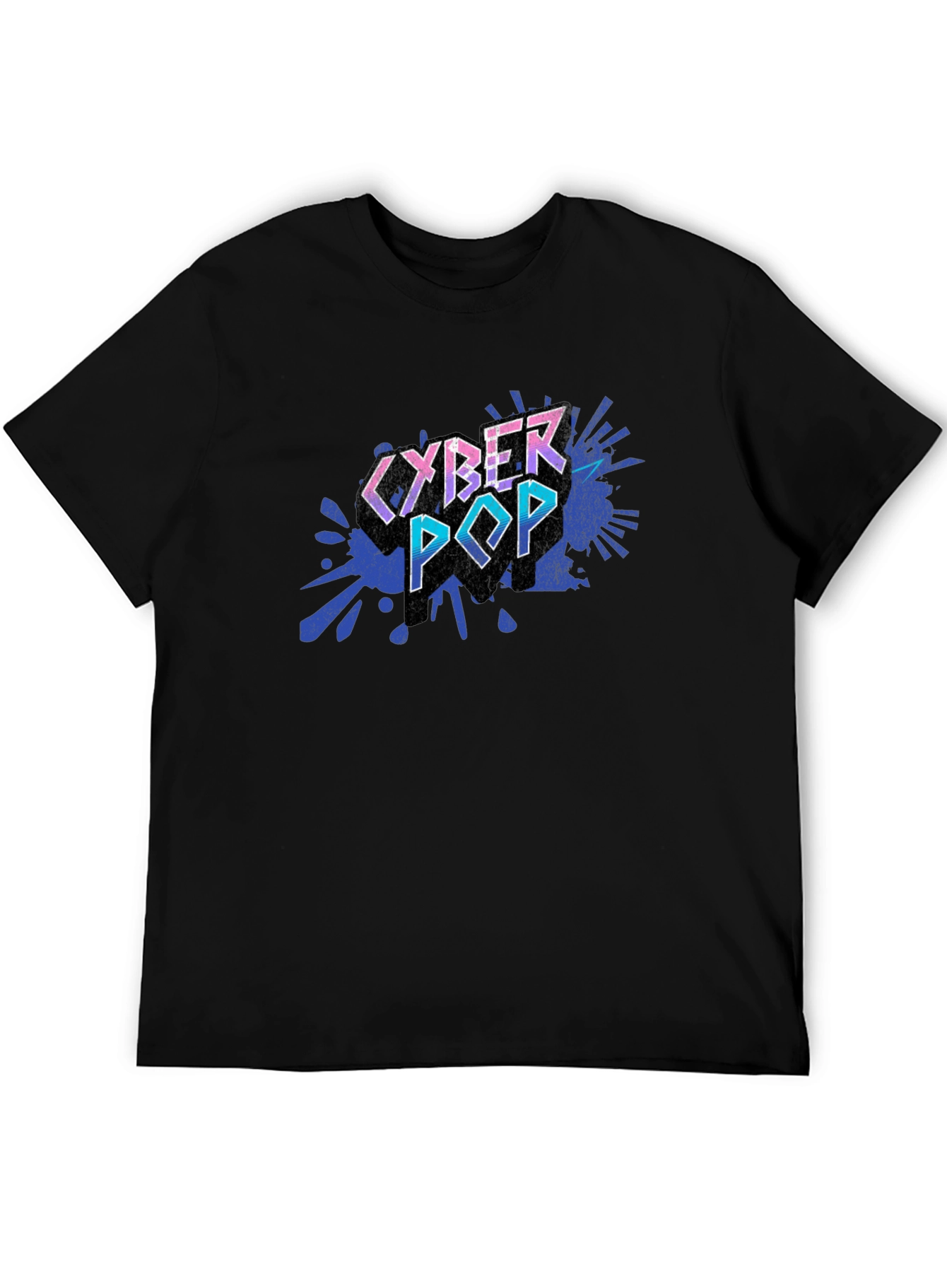 Cyber Pop Graphic Tee - Retro Style