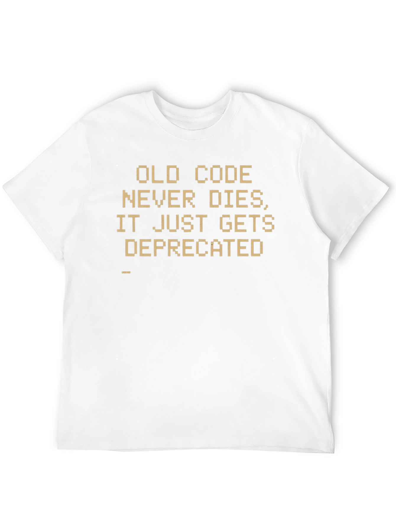 Old Code Never Dies Programmer Graphic Tee