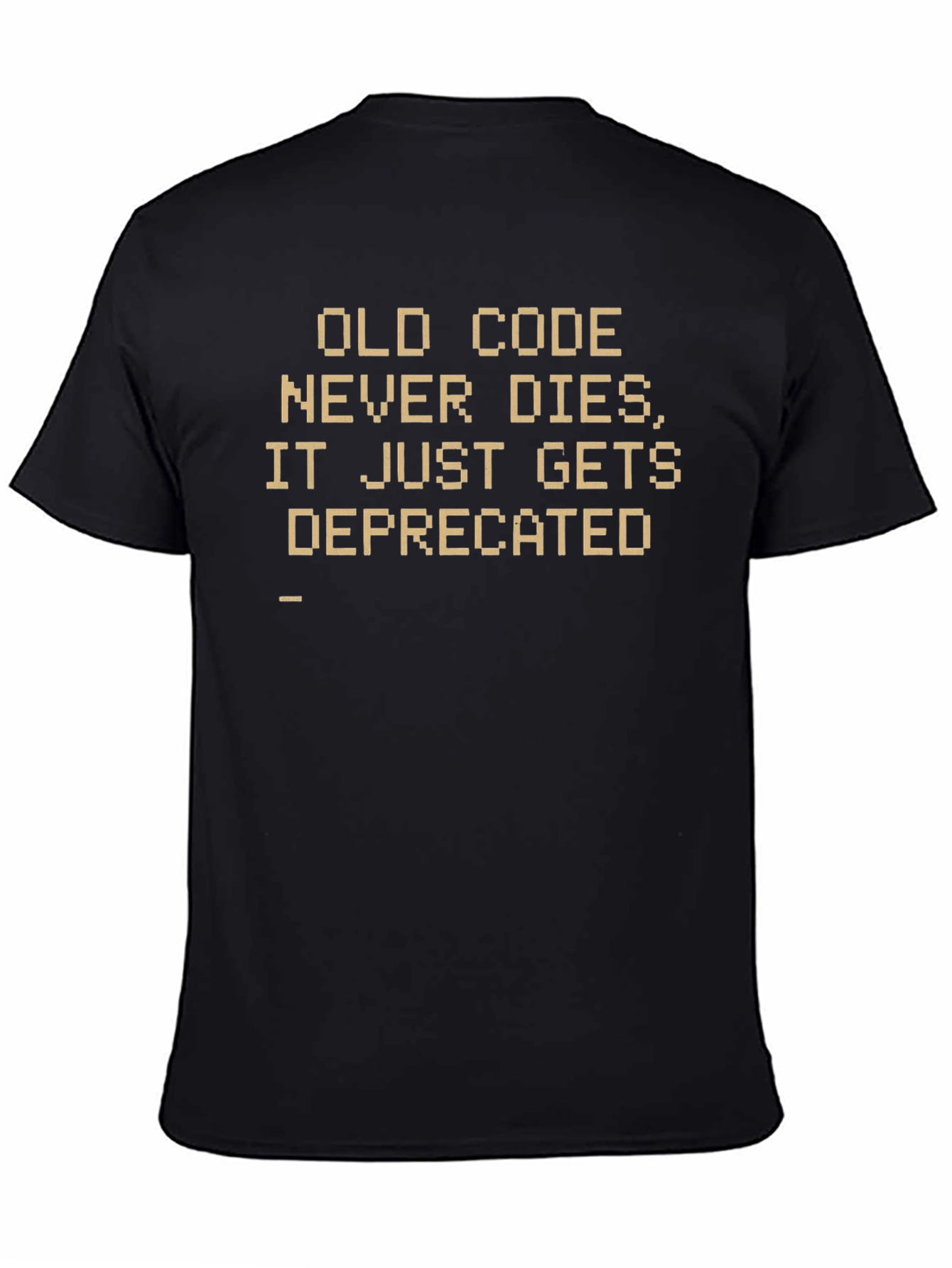 Old Code Never Dies Programmer Graphic Tee
