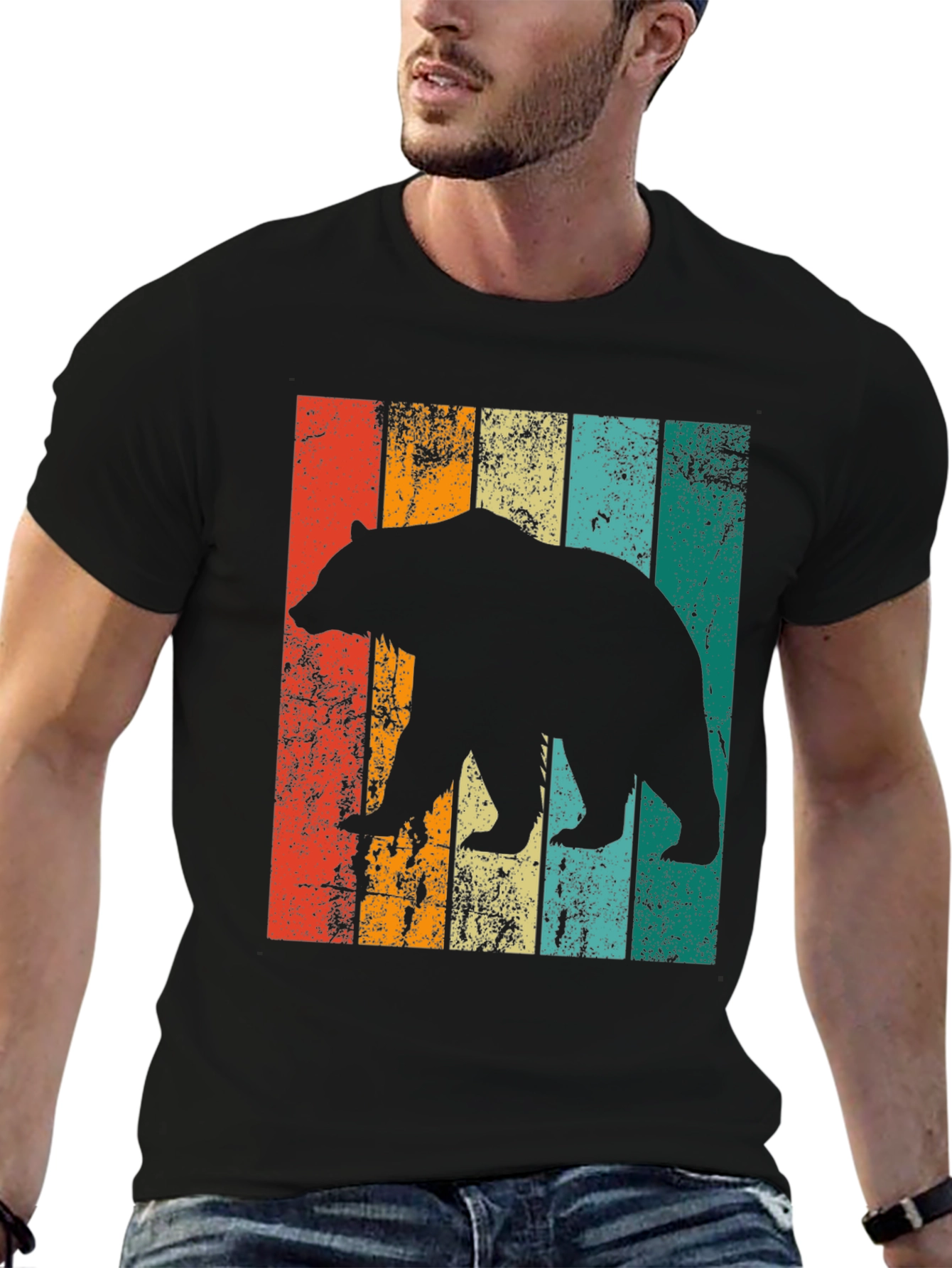 Retro Bear Graphic Tee