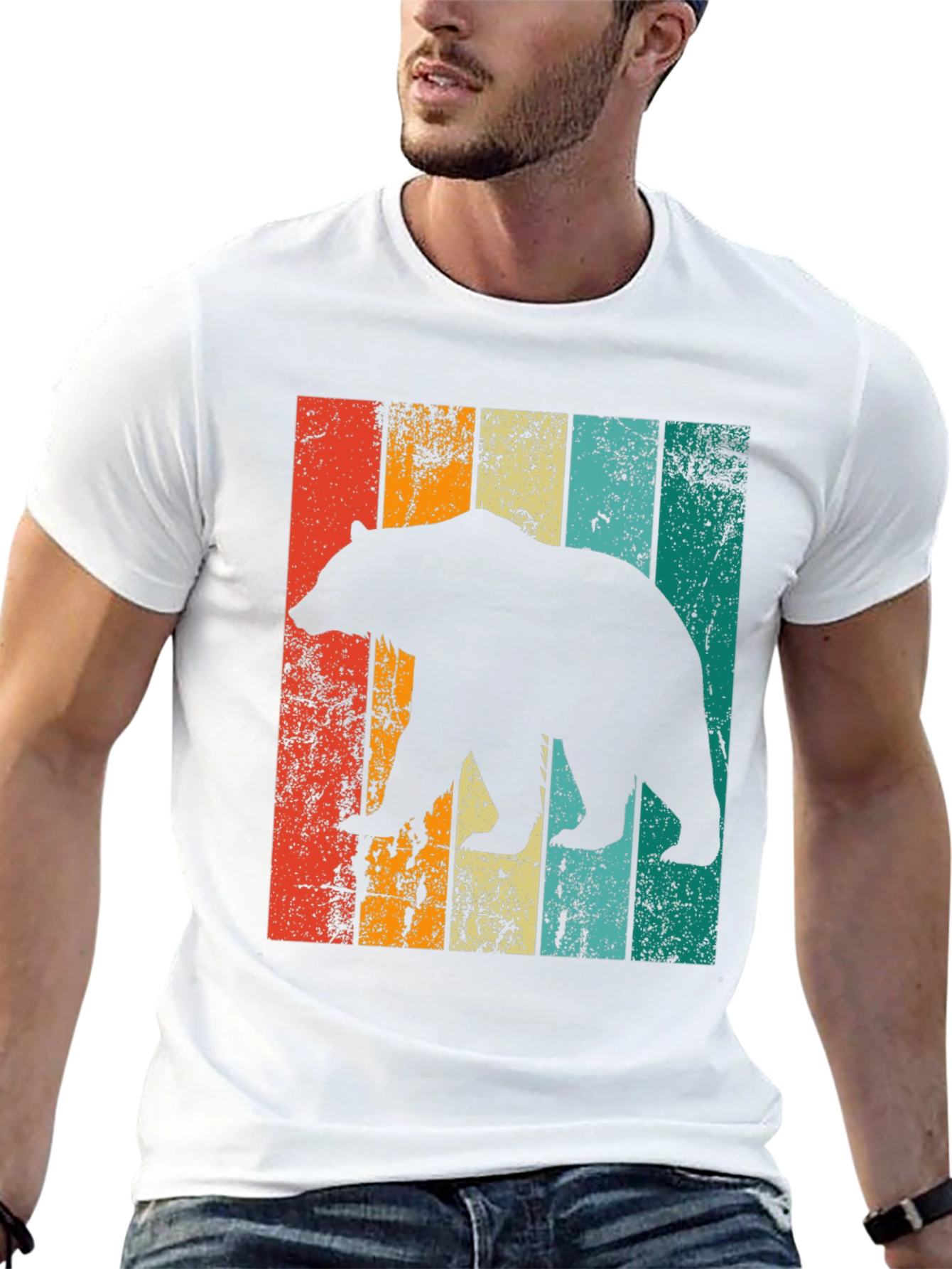Retro Bear Graphic Tee