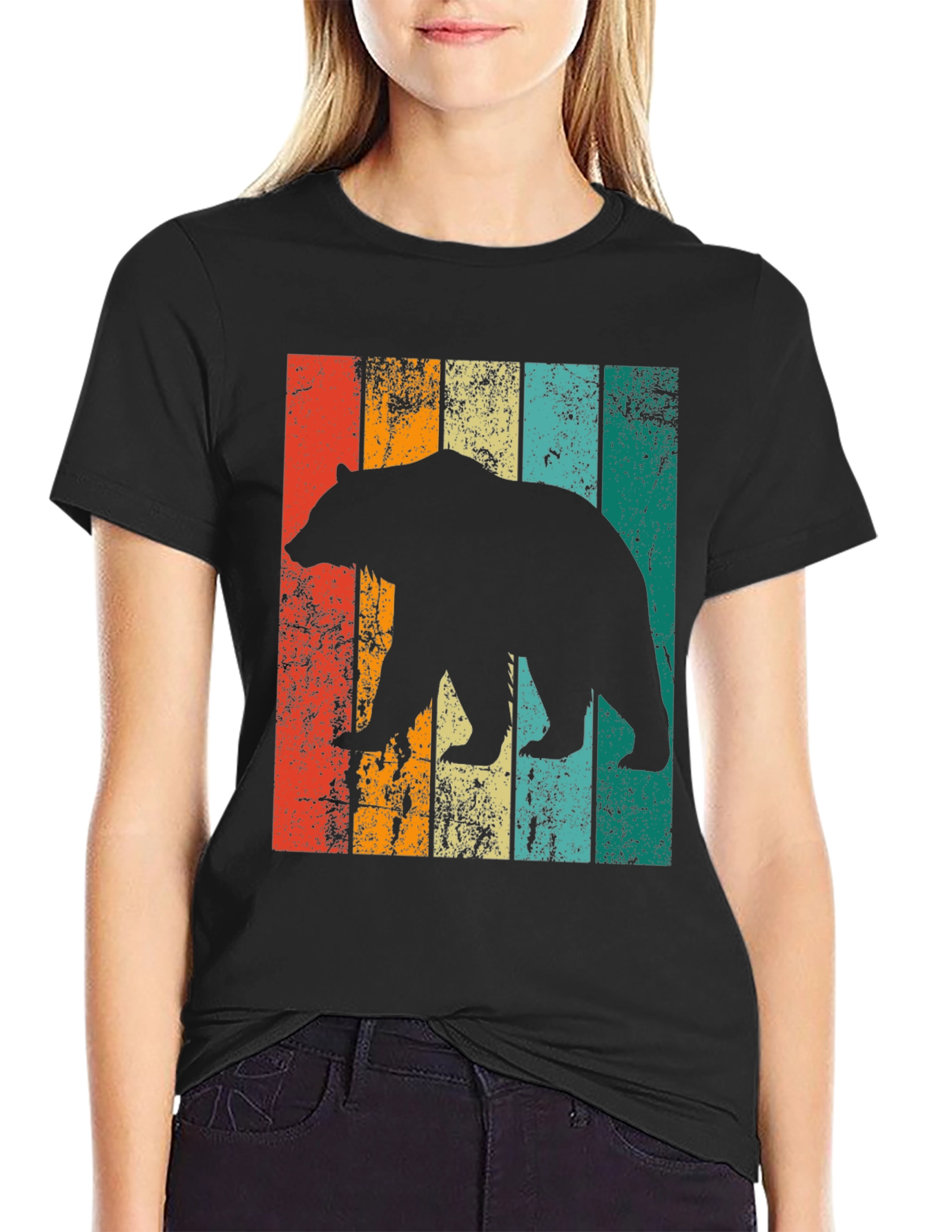 Retro Bear Graphic Tee
