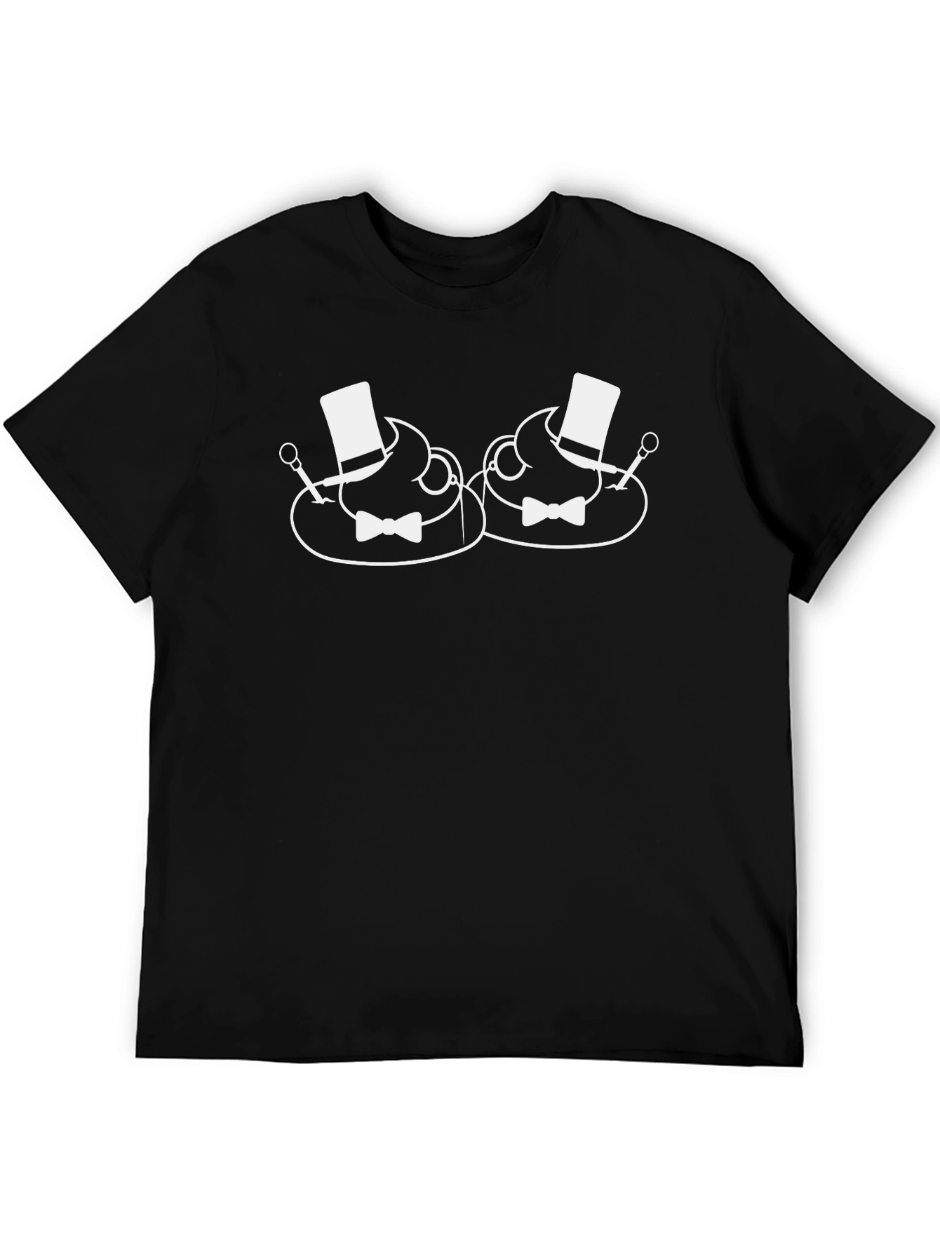 Dapper Duo T-Shirt - Unique Graphic Tee