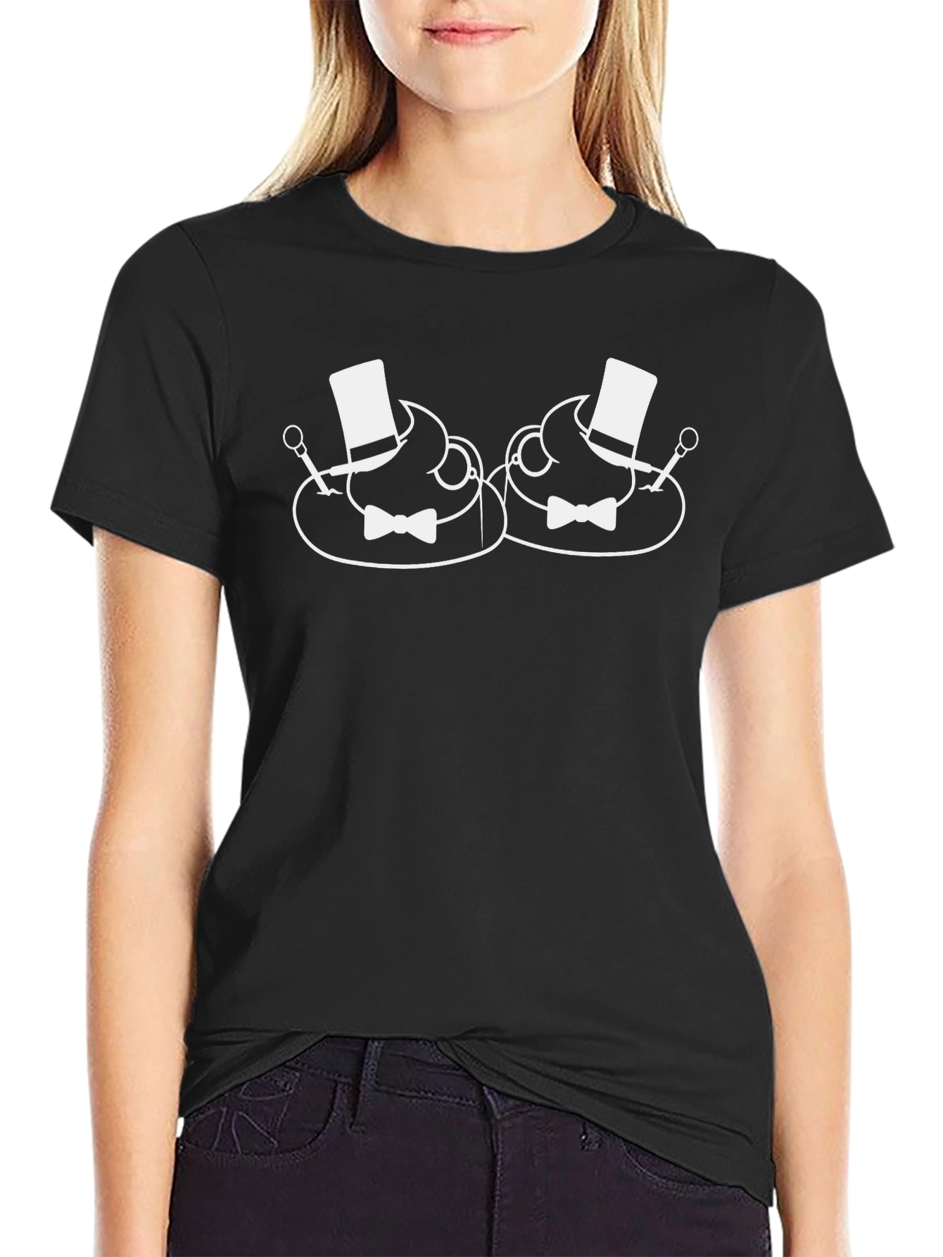 Dapper Duo T-Shirt - Unique Graphic Tee