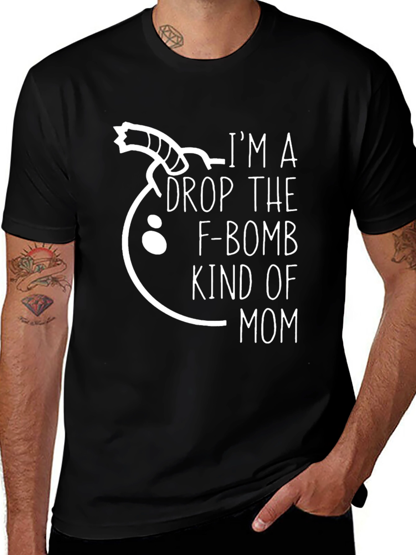 Im a Drop The F-Bomb Kind of Mom T-Shirt