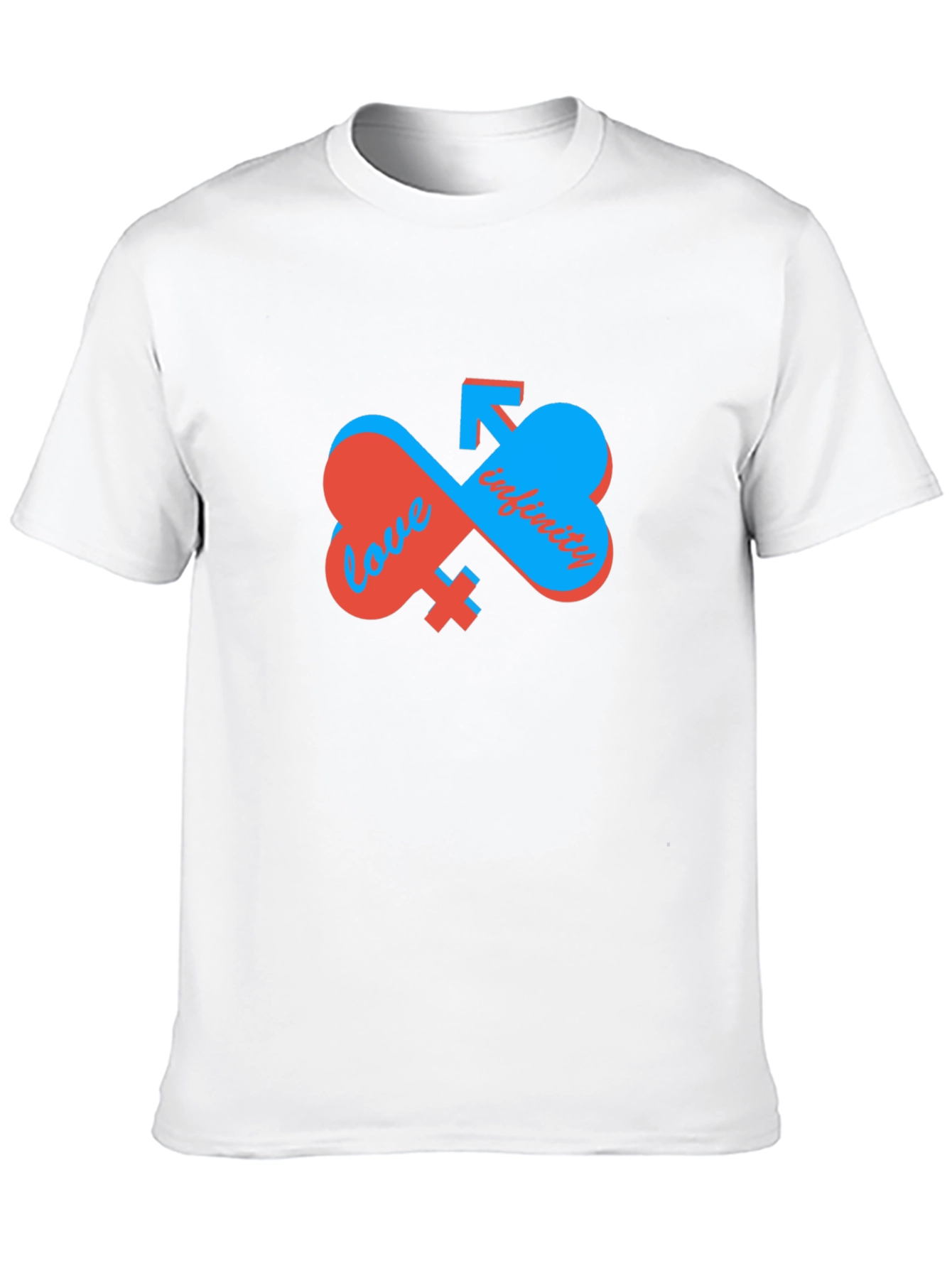 Love Infinity Graphic T-Shirt - Unisex Black Tee
