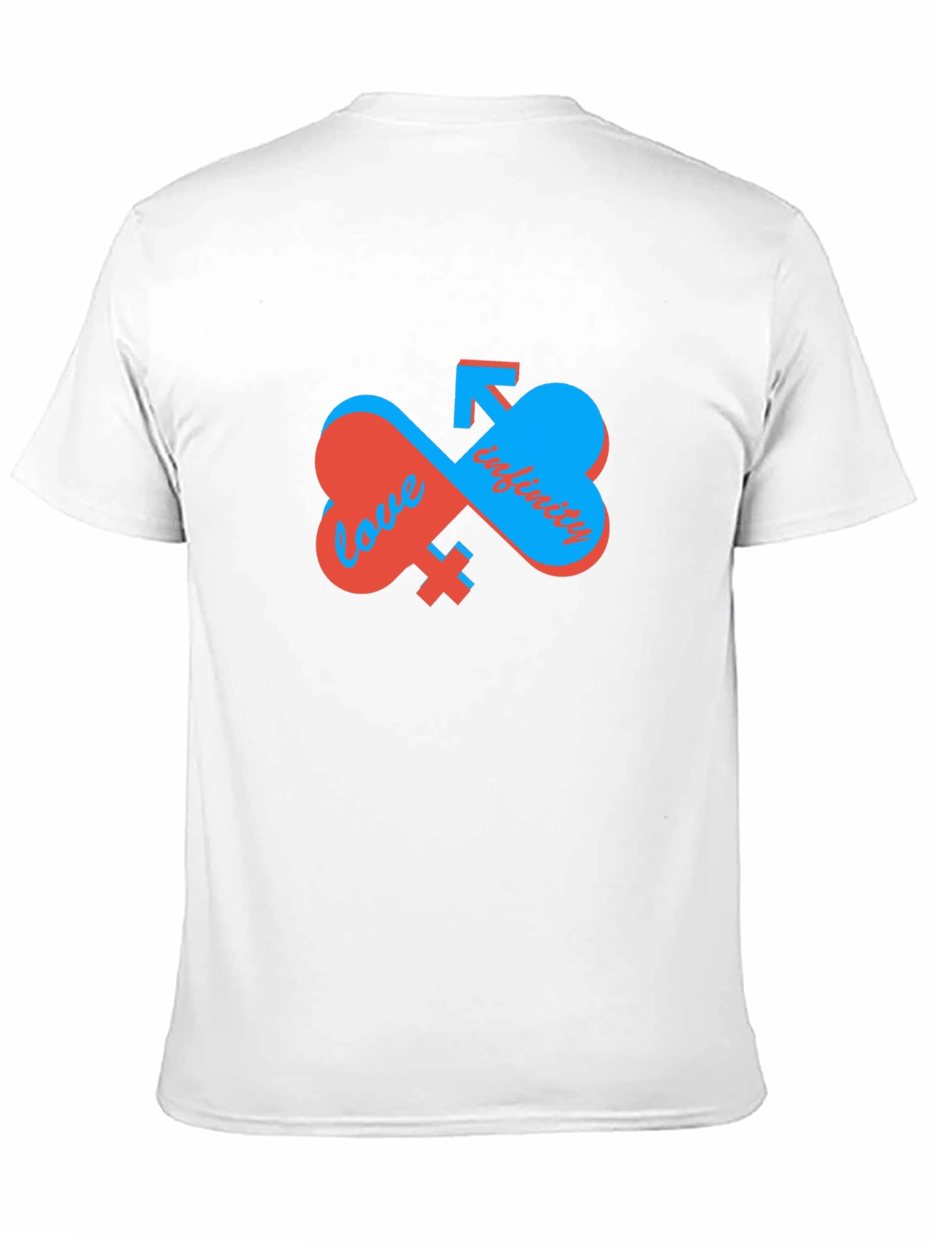 Love Infinity Graphic T-Shirt - Unisex Black Tee