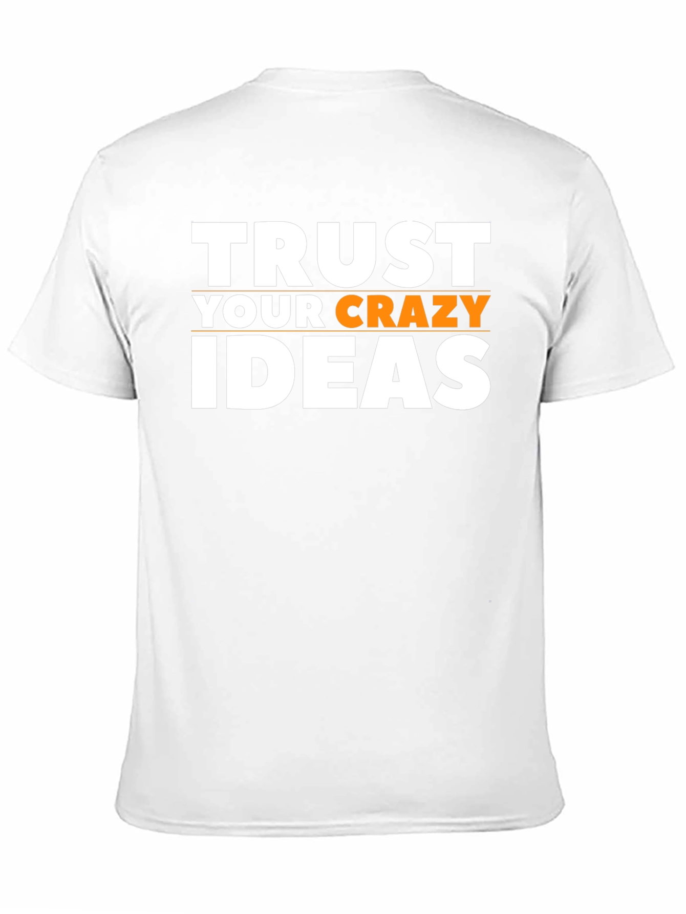 Trust Your Crazy Ideas Graphic Tee - Black