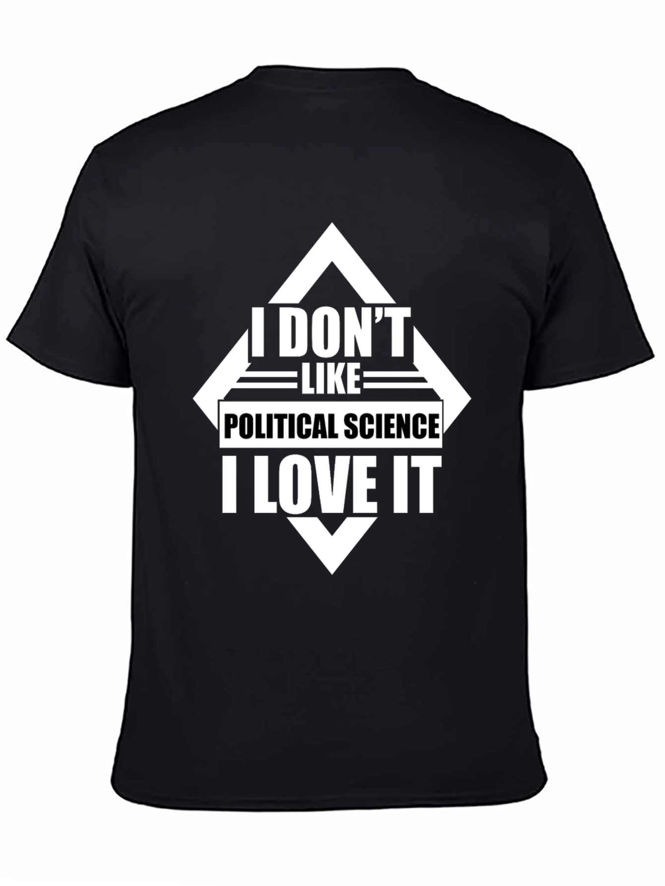 I Love Political Science Graphic T-Shirt