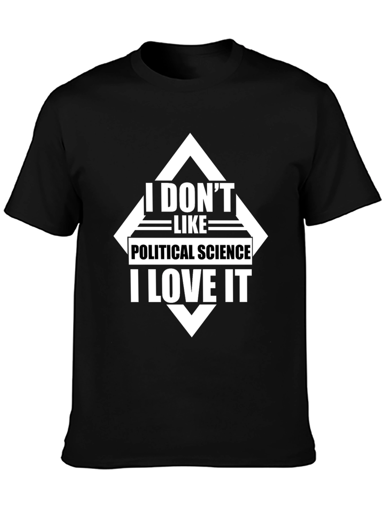 I Love Political Science Graphic T-Shirt