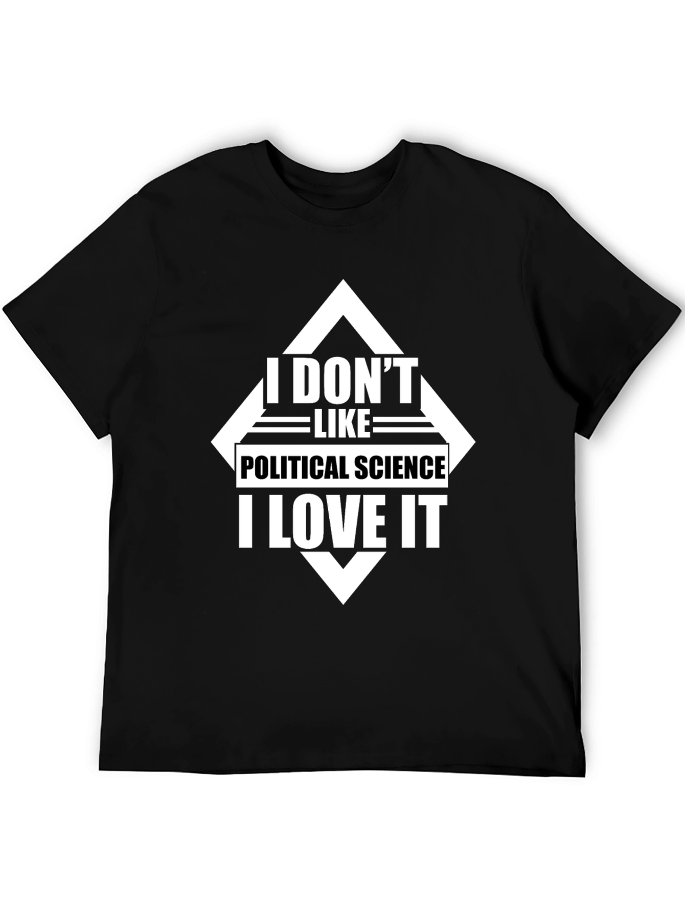 I Love Political Science Graphic T-Shirt